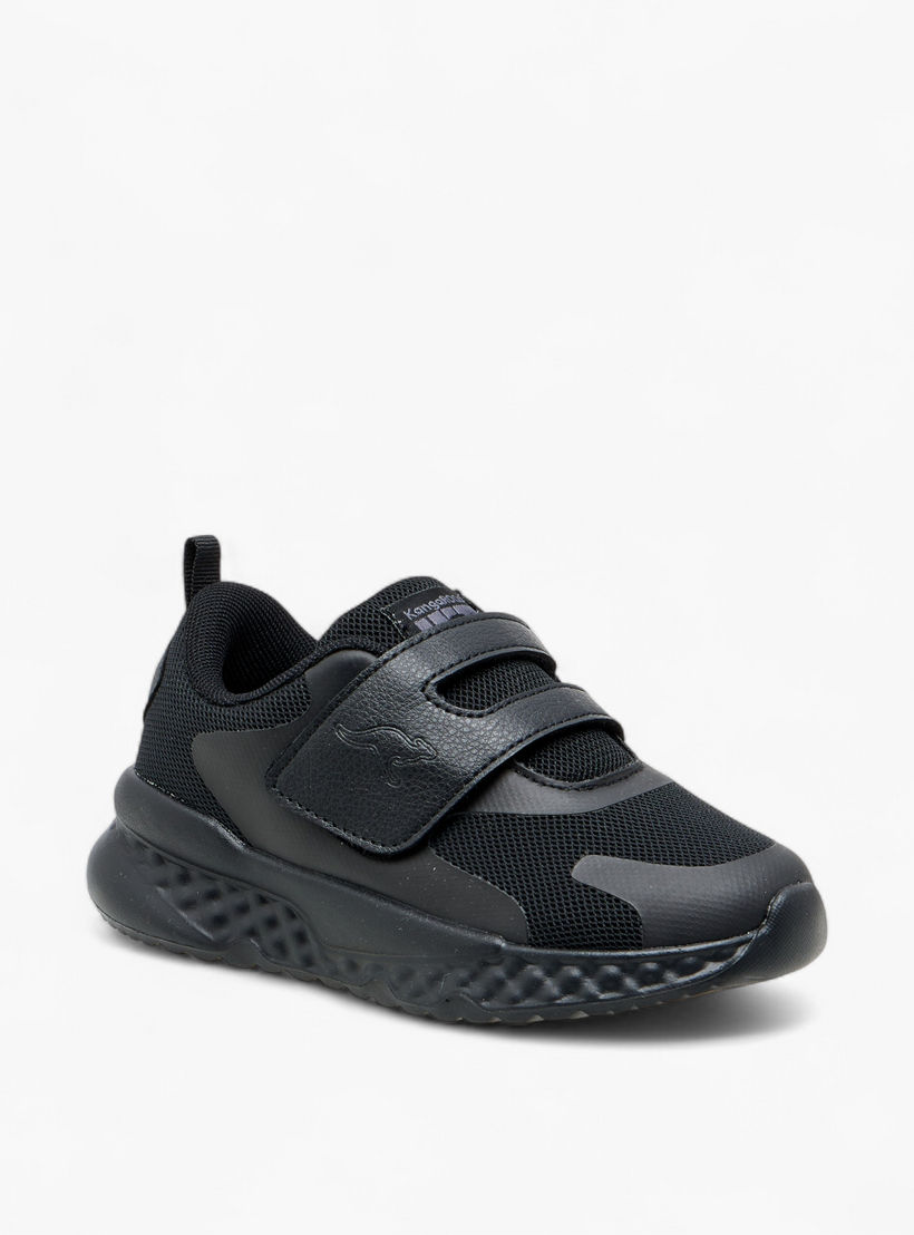 Kangaroos Kids Hook & Loop Cushioned Sole School Shoes-boys-shoes-schoolshoes-image-2