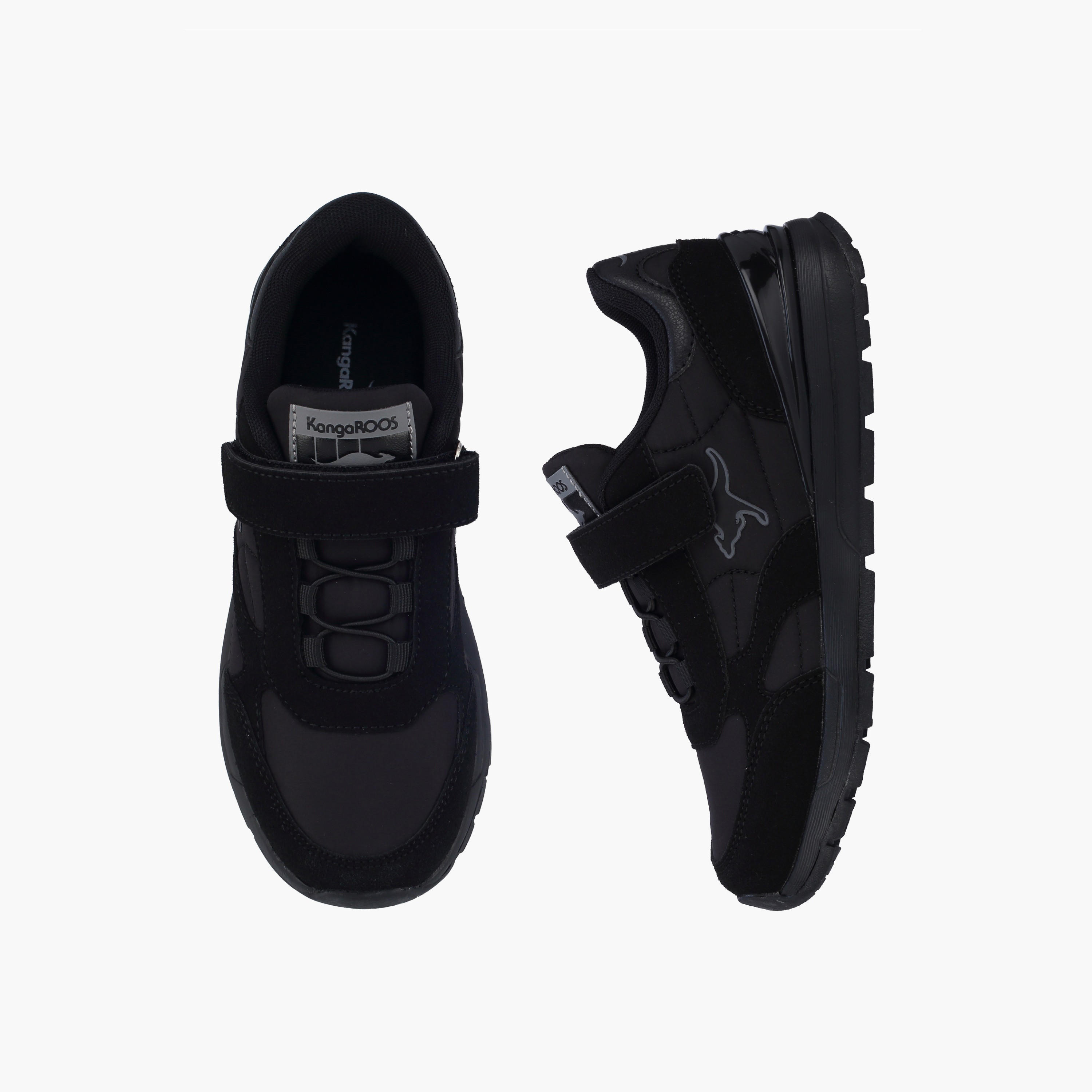 KangaROOS Kids Hook & Loop Sports Shoes-girls-shoes-sneakers-image-1
