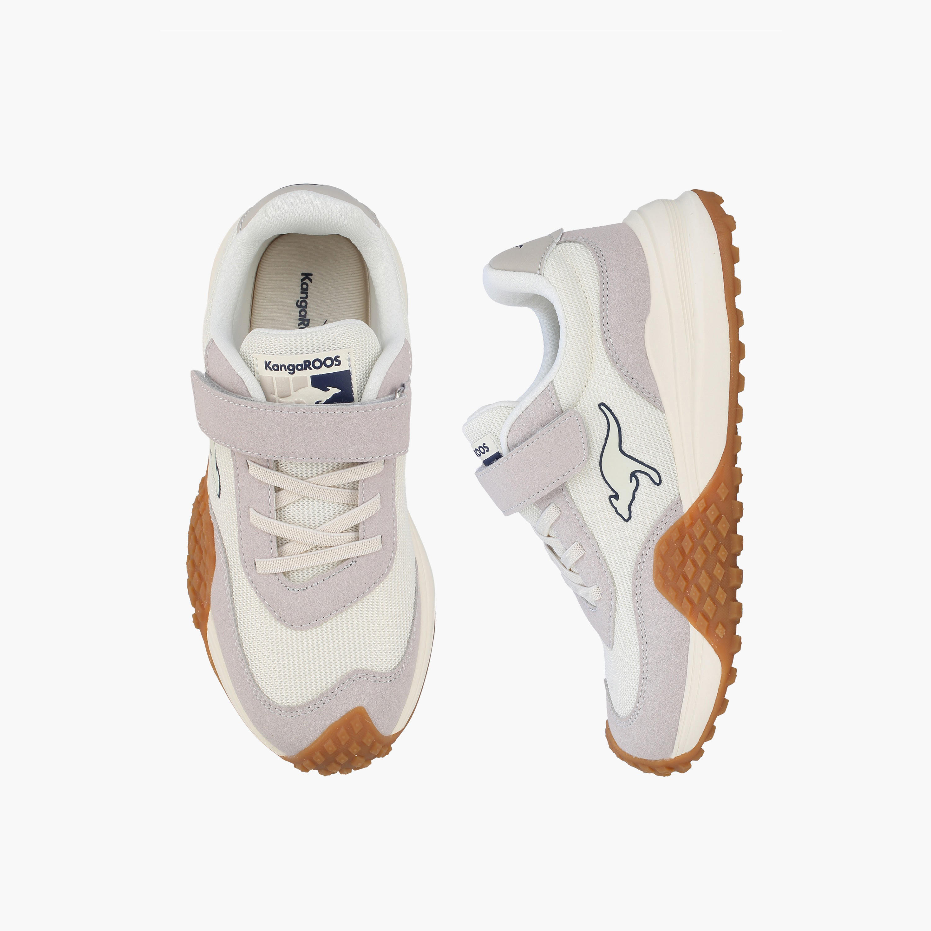 KangaROOS Kids Hook & Loop Sports Shoes-girls-shoes-sneakers-image-1
