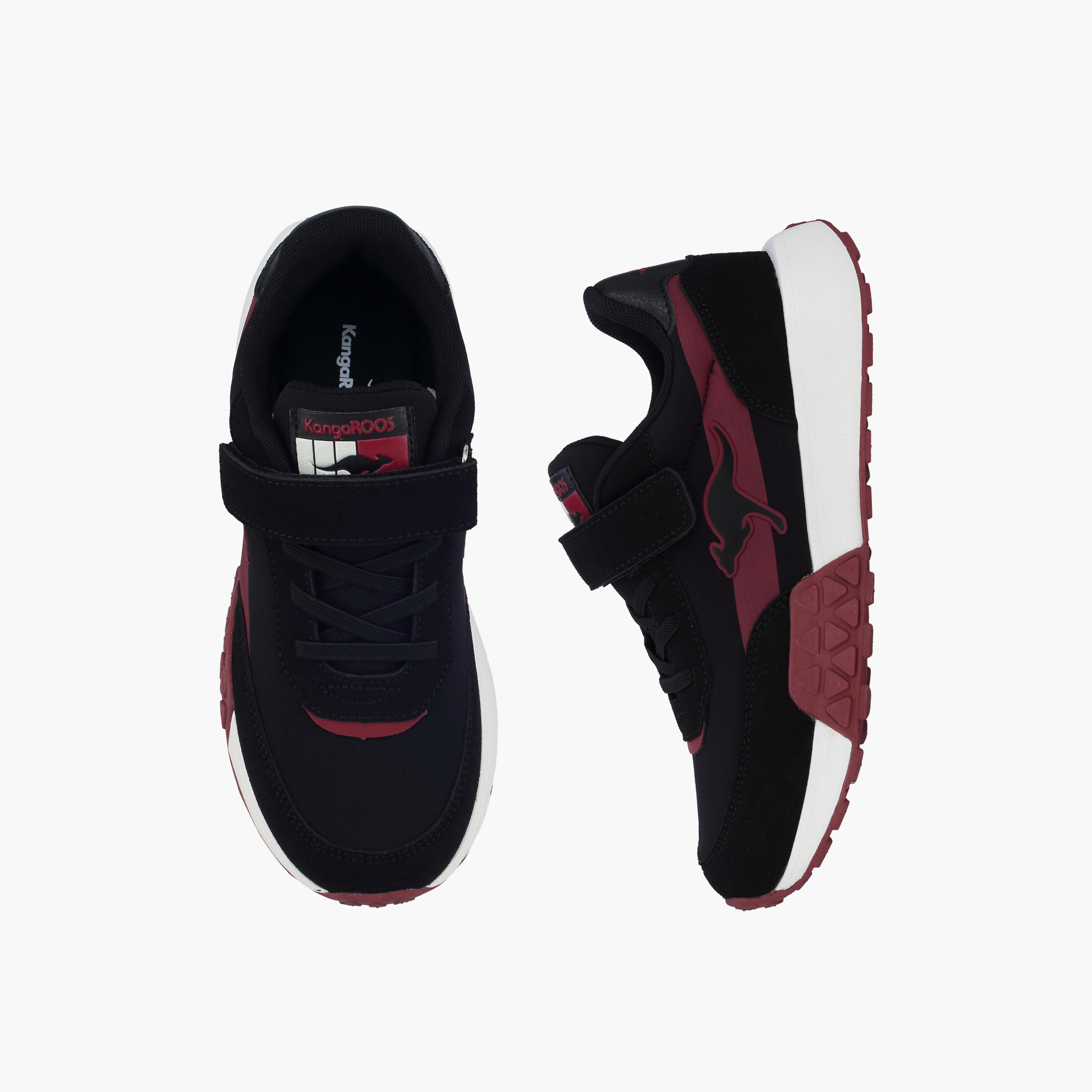 حذاء رياضي بشريط إغلاق للأطفال من كانجاروز-sports-girls-shoes-image-1