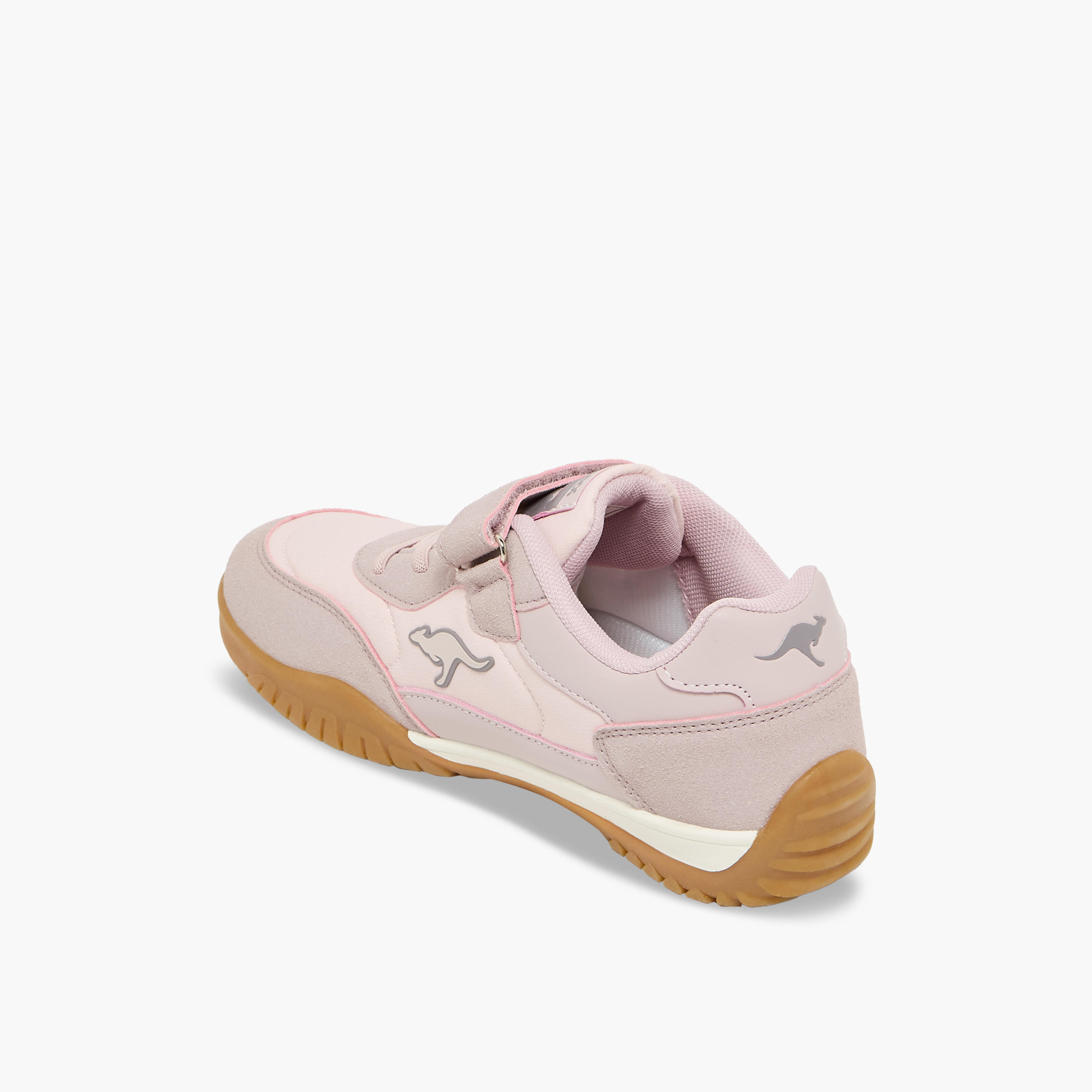 KangaROOS Girls Colourblock Hook & Loop Sports Shoes-girls-shoes-sneakers-image-5