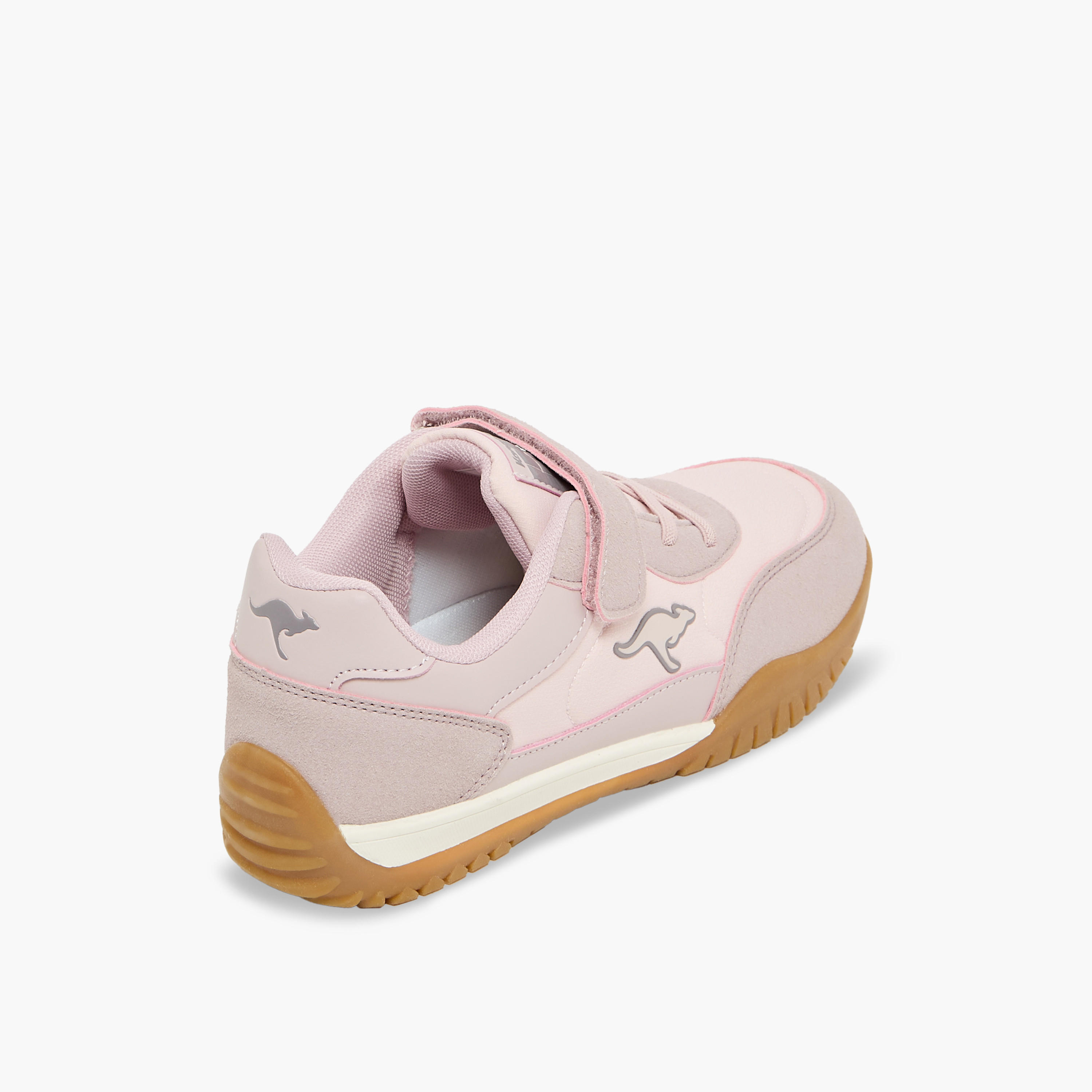 KangaROOS Girls Colourblock Hook & Loop Sports Shoes-girls-shoes-sneakers-image-6