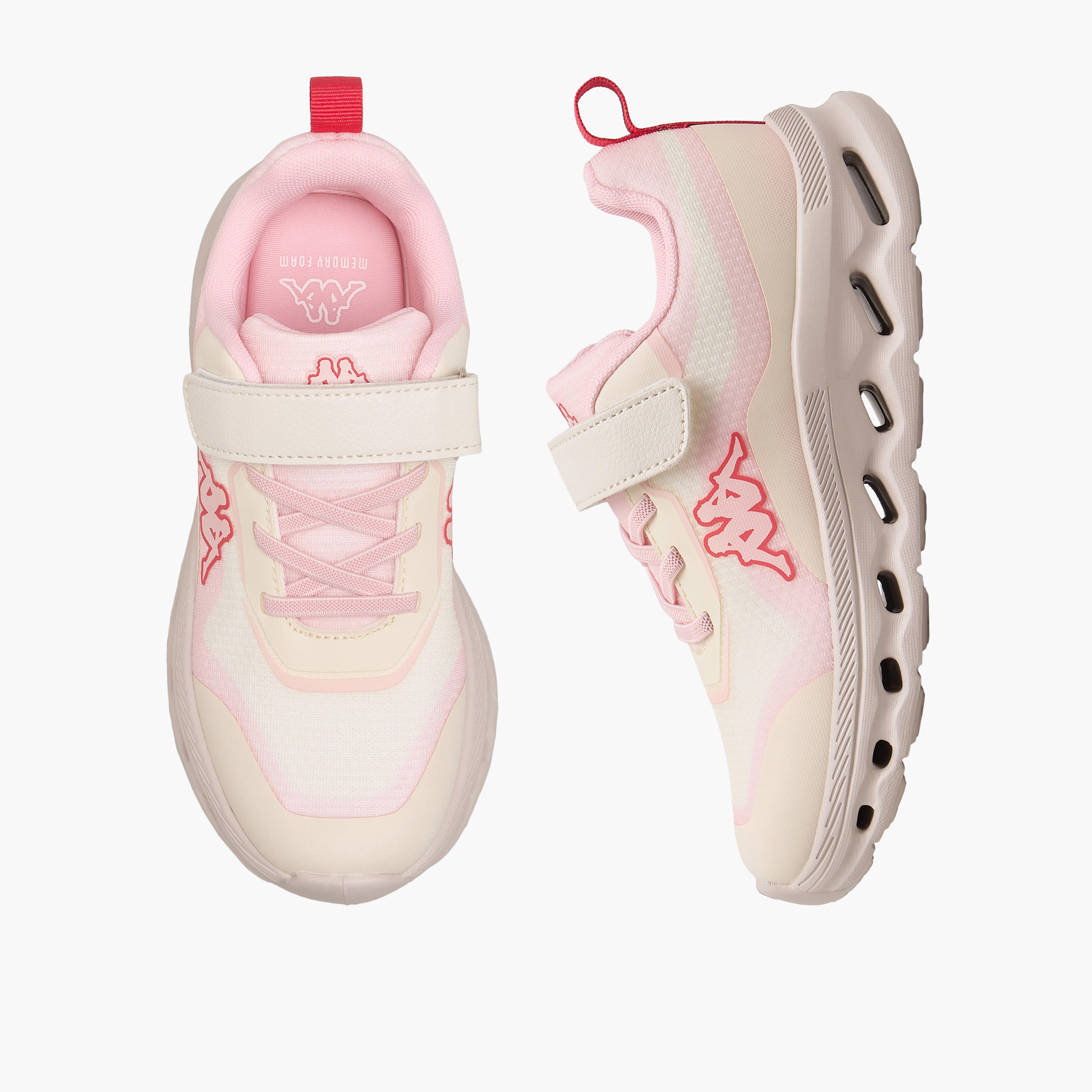 حذاء رياضي للفتيات بشريط لاصق كلود من كابا-girls-shoes-sneakers-image-1