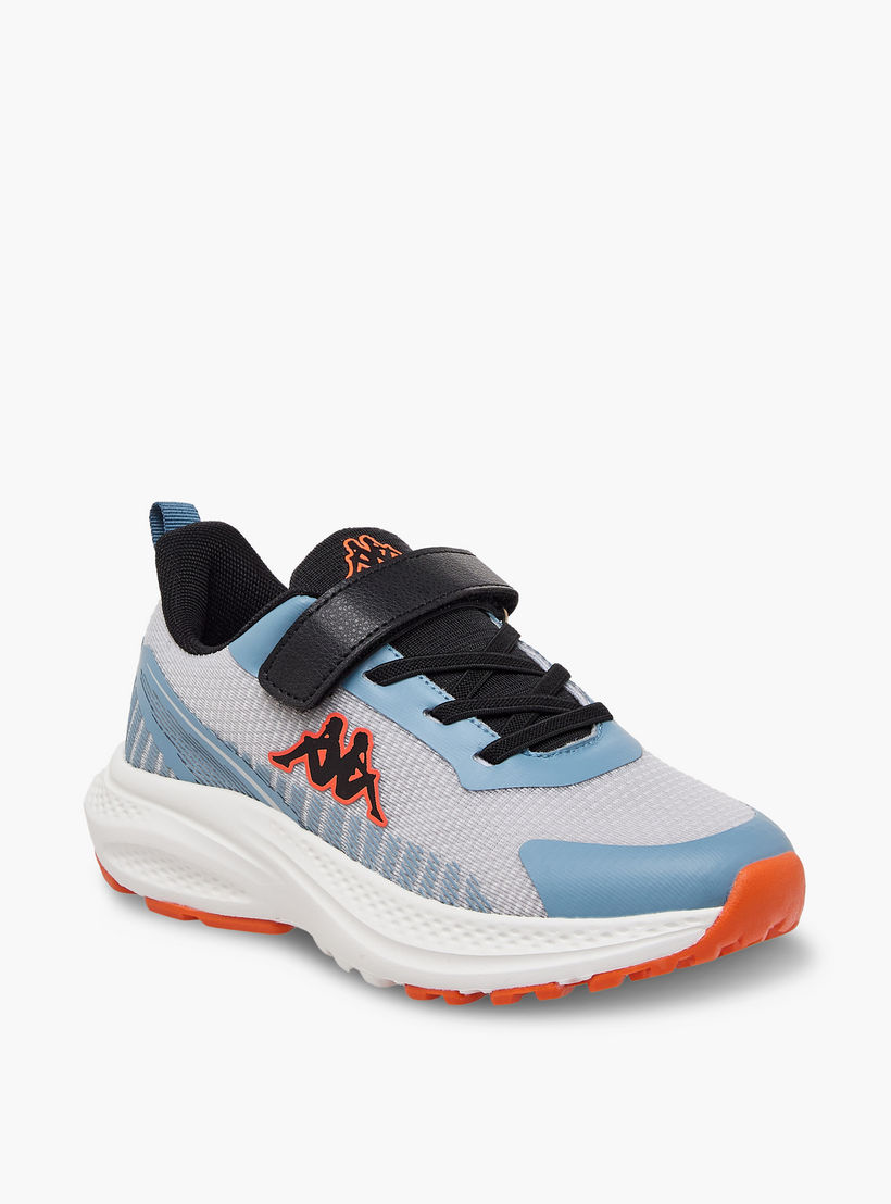 Kappa Panelled Sports Shoes with Hook and Loop Closure-boys-shoes-sneakers-image-2