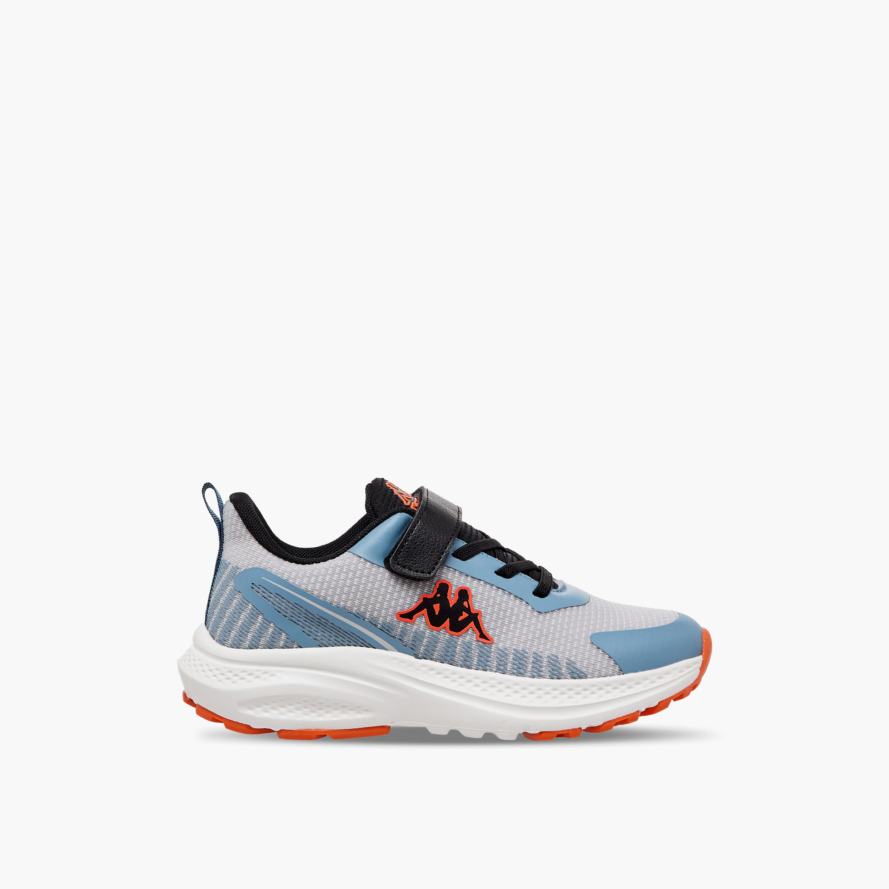 Kappa Panelled Sports Shoes with Hook and Loop Closure-boys-shoes-sneakers-image-3