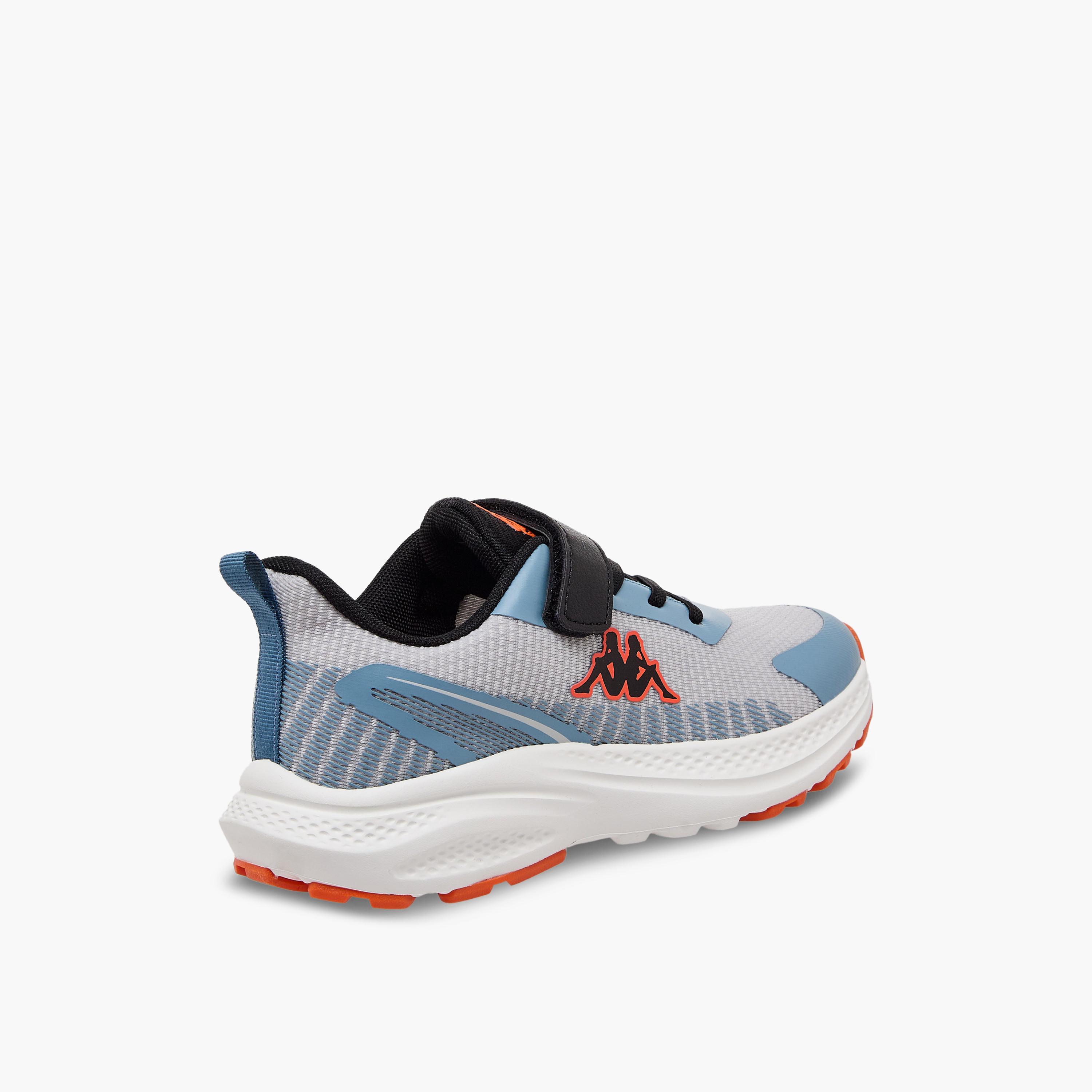 Kappa Panelled Sports Shoes with Hook and Loop Closure-boys-shoes-sneakers-image-6