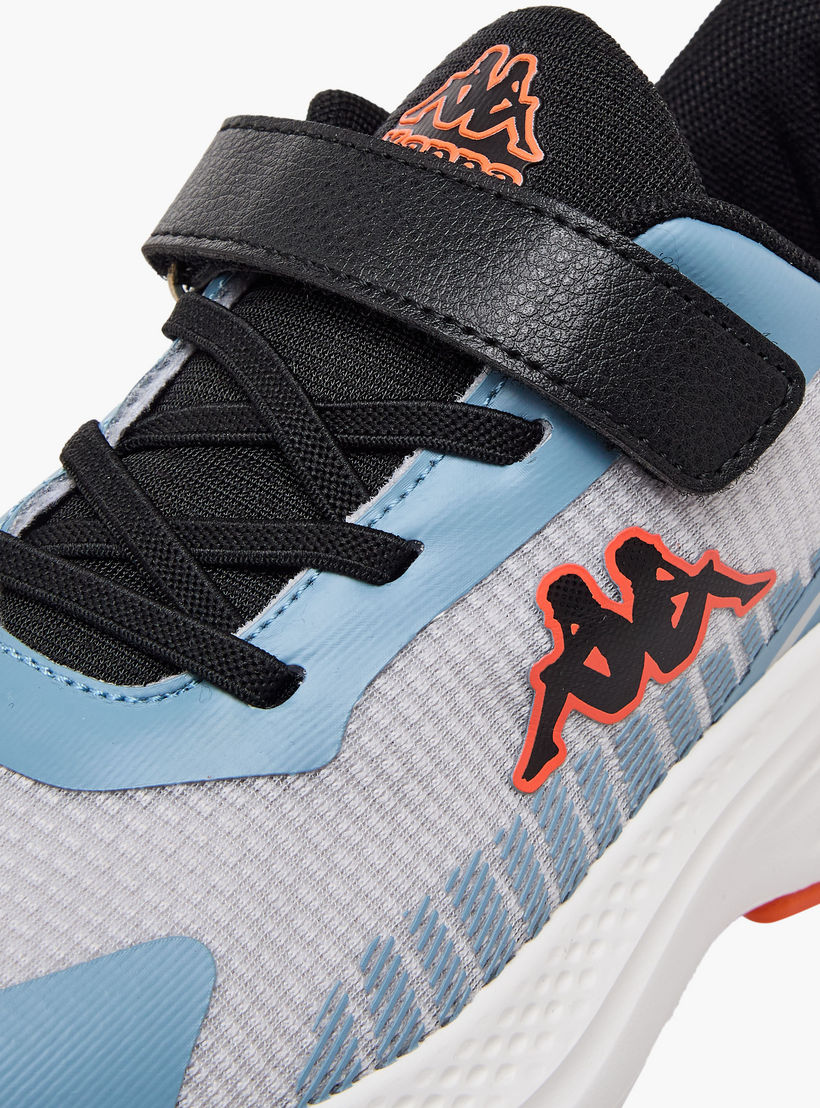 Kappa Panelled Sports Shoes with Hook and Loop Closure-boys-shoes-sneakers-image-7
