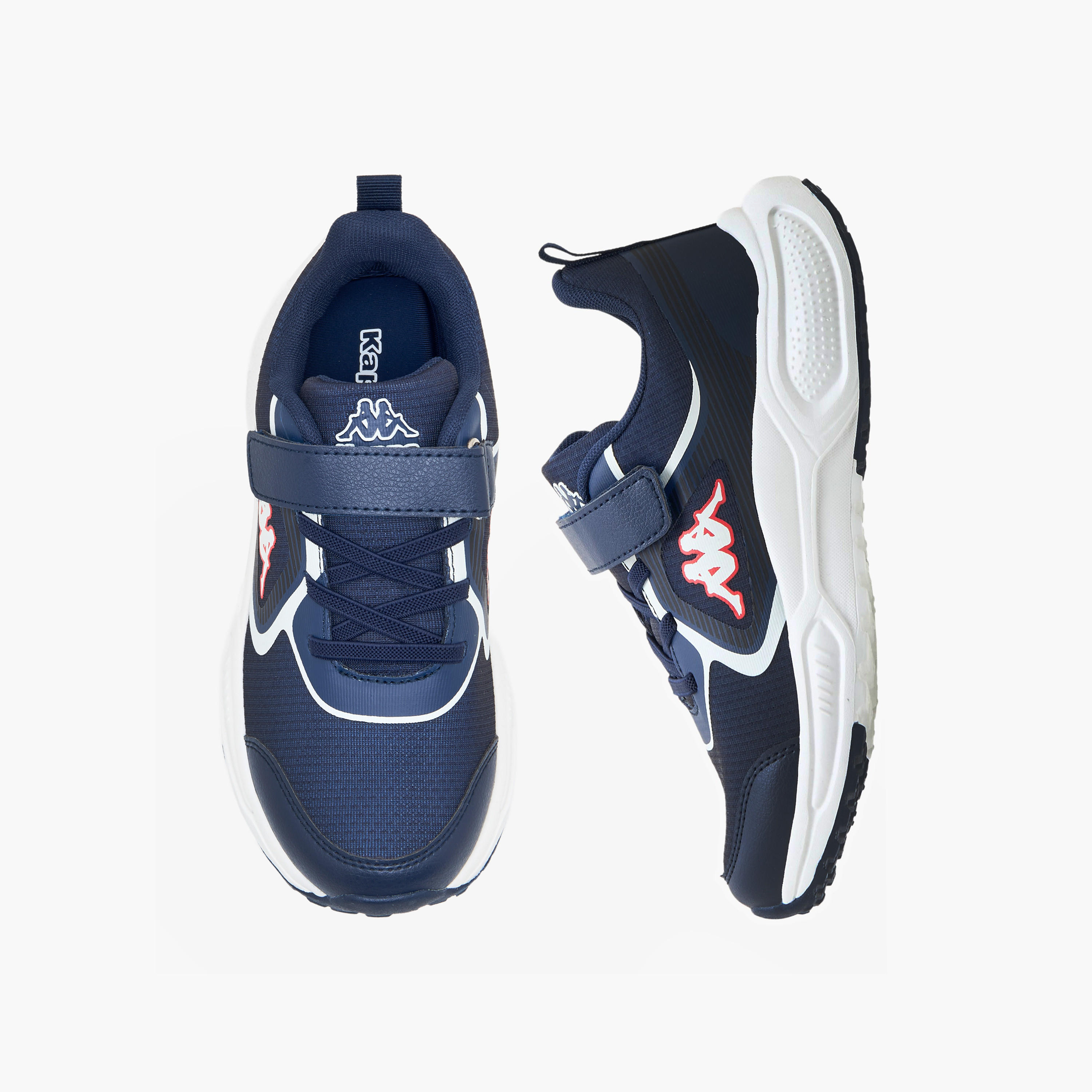 Kappa Kids Hook & Loop Sports Shoes-sports-boys-shoes-image-1