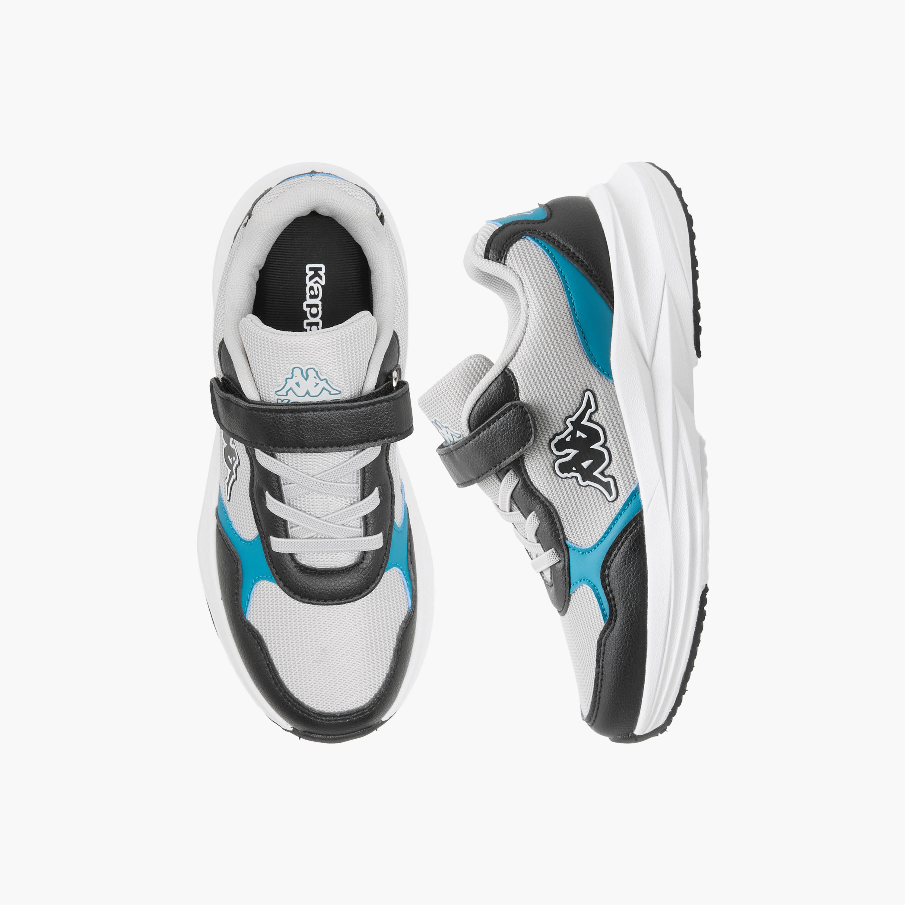 Kappa Boys Hook & Loop Sports Shoes-boys-shoes-sports-image-1