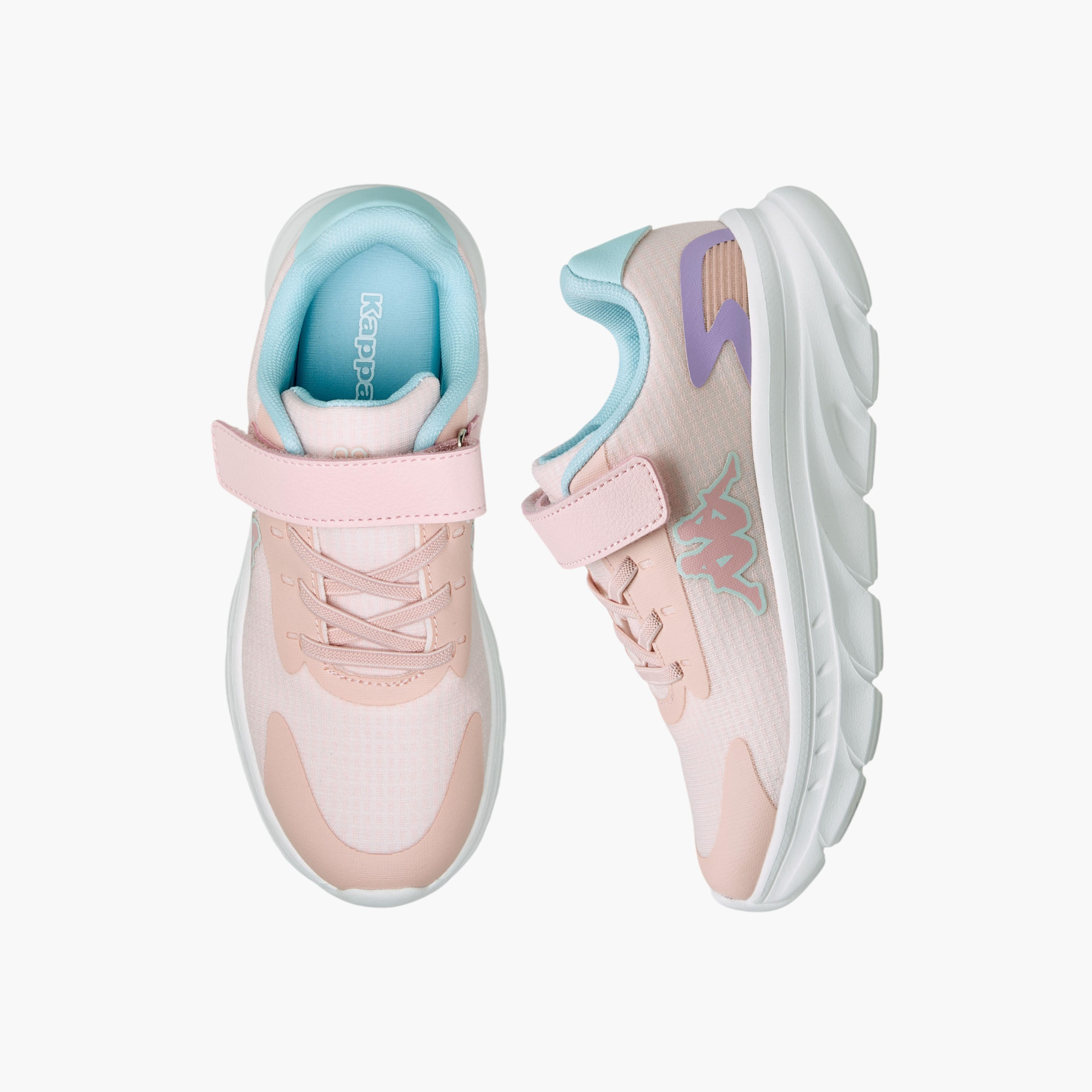 Kappa Girls Hook & Loop Sports Shoes-girls-shoes-sports-image-1