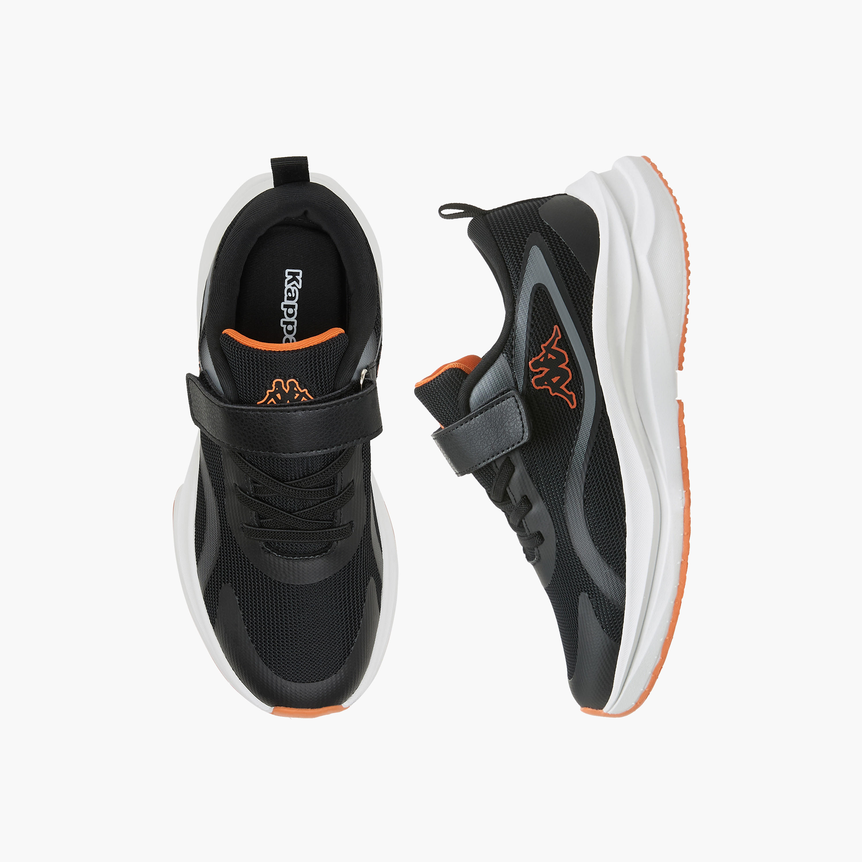 Kappa Boys Hook & Loop Sports Shoes-boys-shoes-sports-image-1