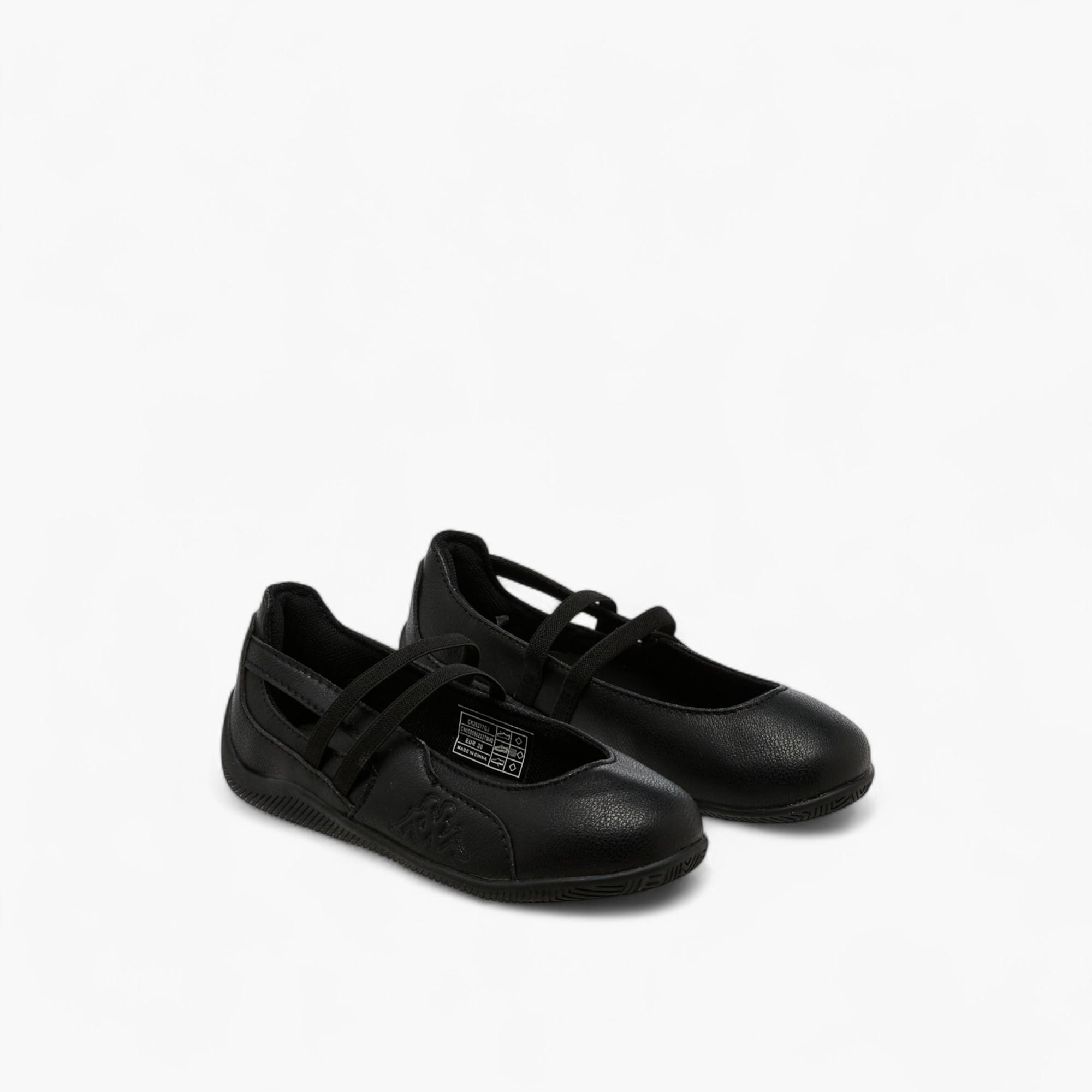 Kappa Women's Textured Mary Jane Shoes with Elasticated Straps-women-shoes-ballerinas-image-1