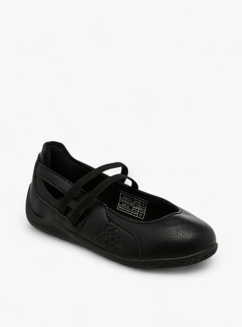 Kappa Women's Textured Mary Jane Shoes with Elasticated Straps-women-shoes-ballerinas-image-2