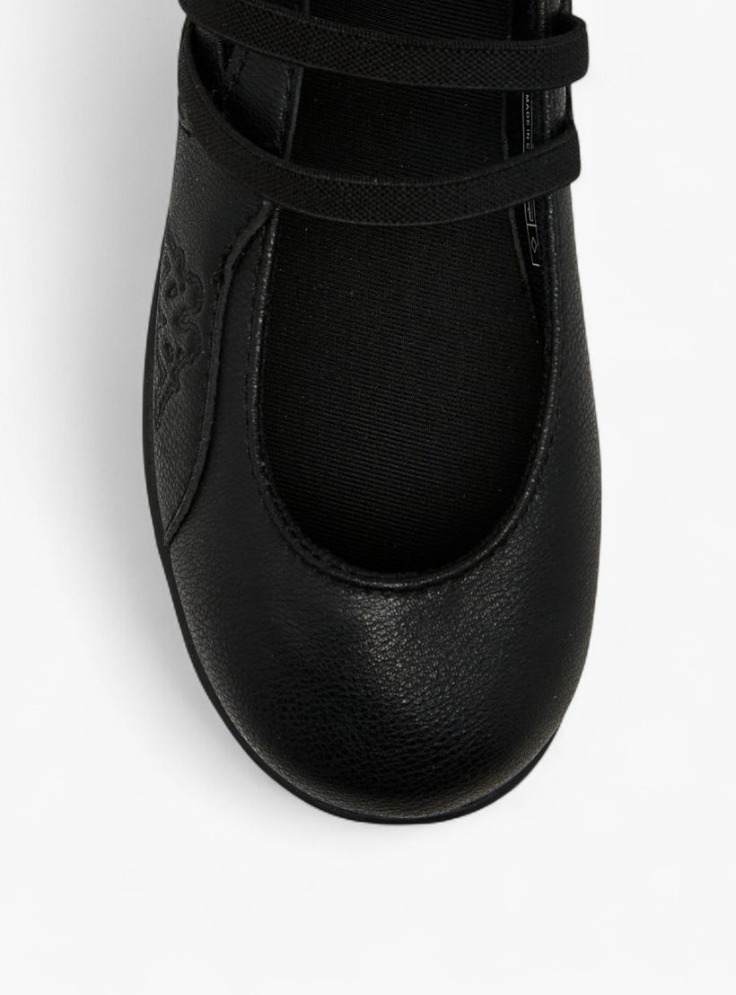 Kappa Women's Textured Mary Jane Shoes with Elasticated Straps-women-shoes-ballerinas-image-4