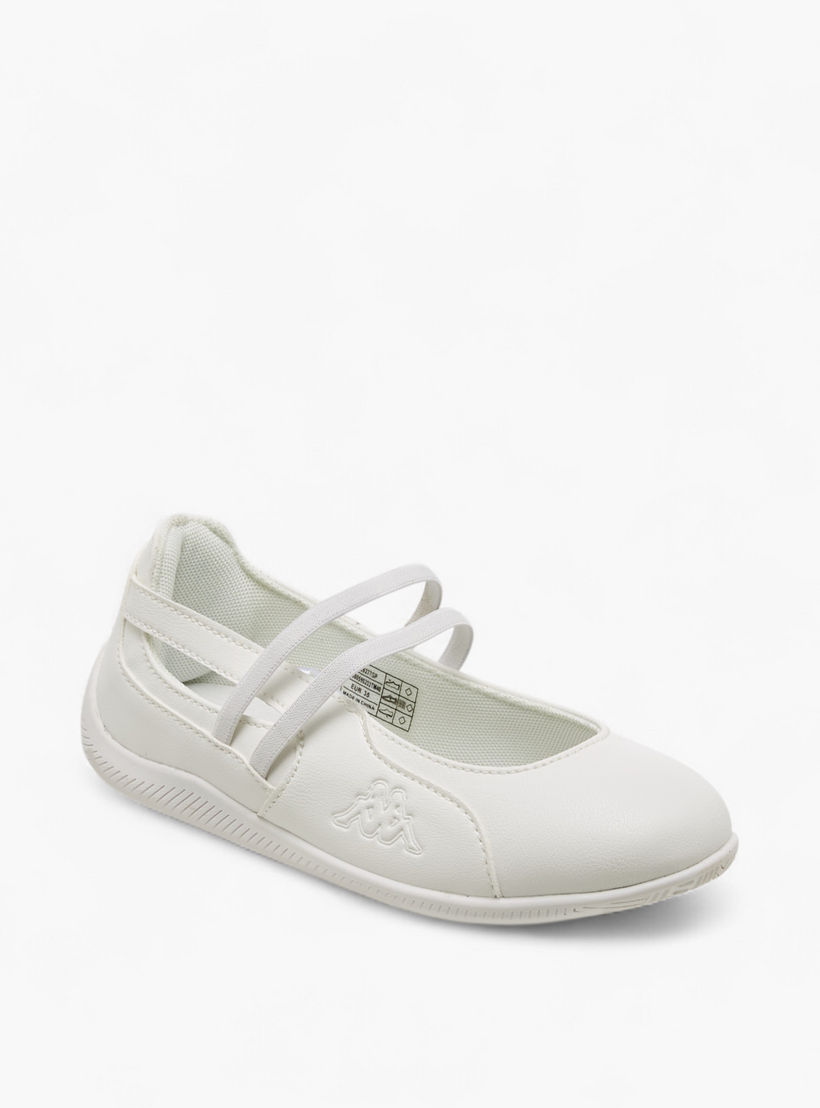 Kappa Women's Textured Mary Jane Shoes with Elasticated Straps-women-shoes-ballerinas-image-2