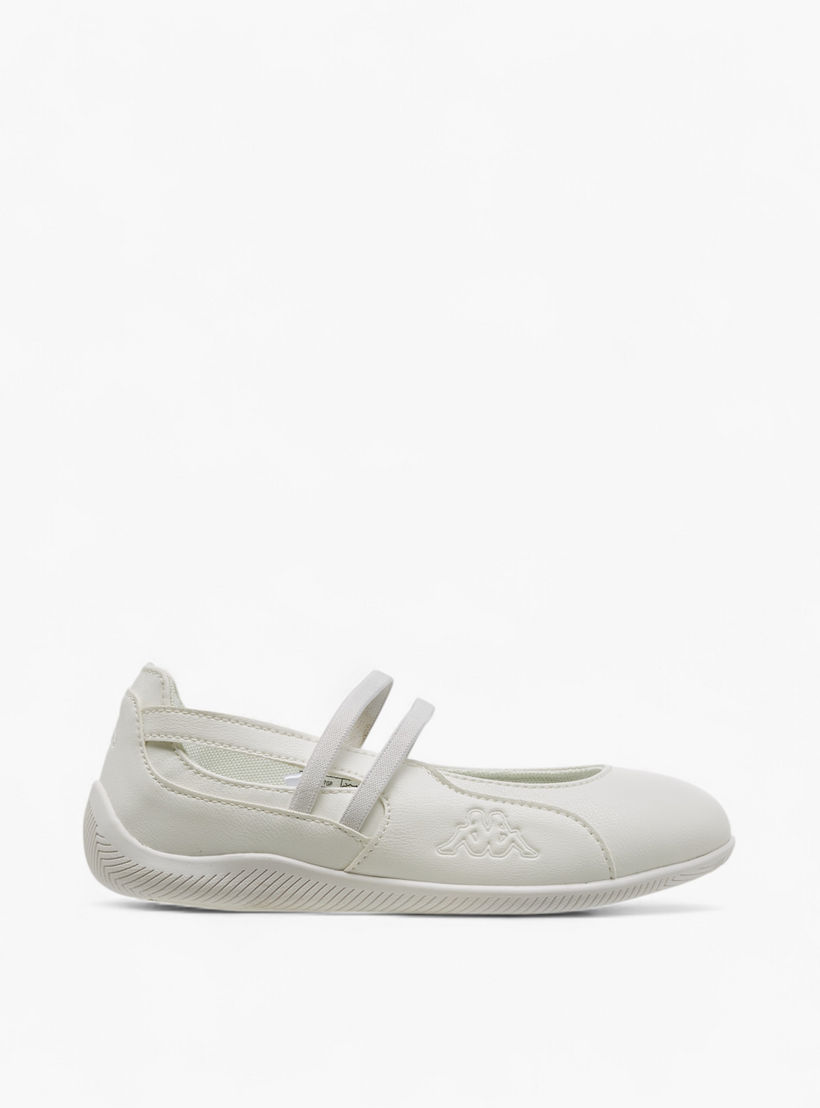 Kappa Women's Textured Mary Jane Shoes with Elasticated Straps-women-shoes-ballerinas-image-3