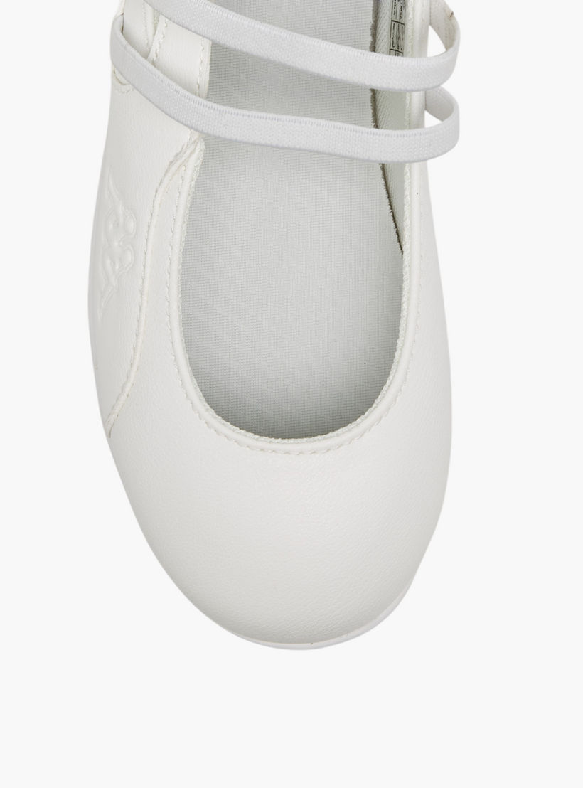 Kappa Women's Textured Mary Jane Shoes with Elasticated Straps-women-shoes-ballerinas-image-4