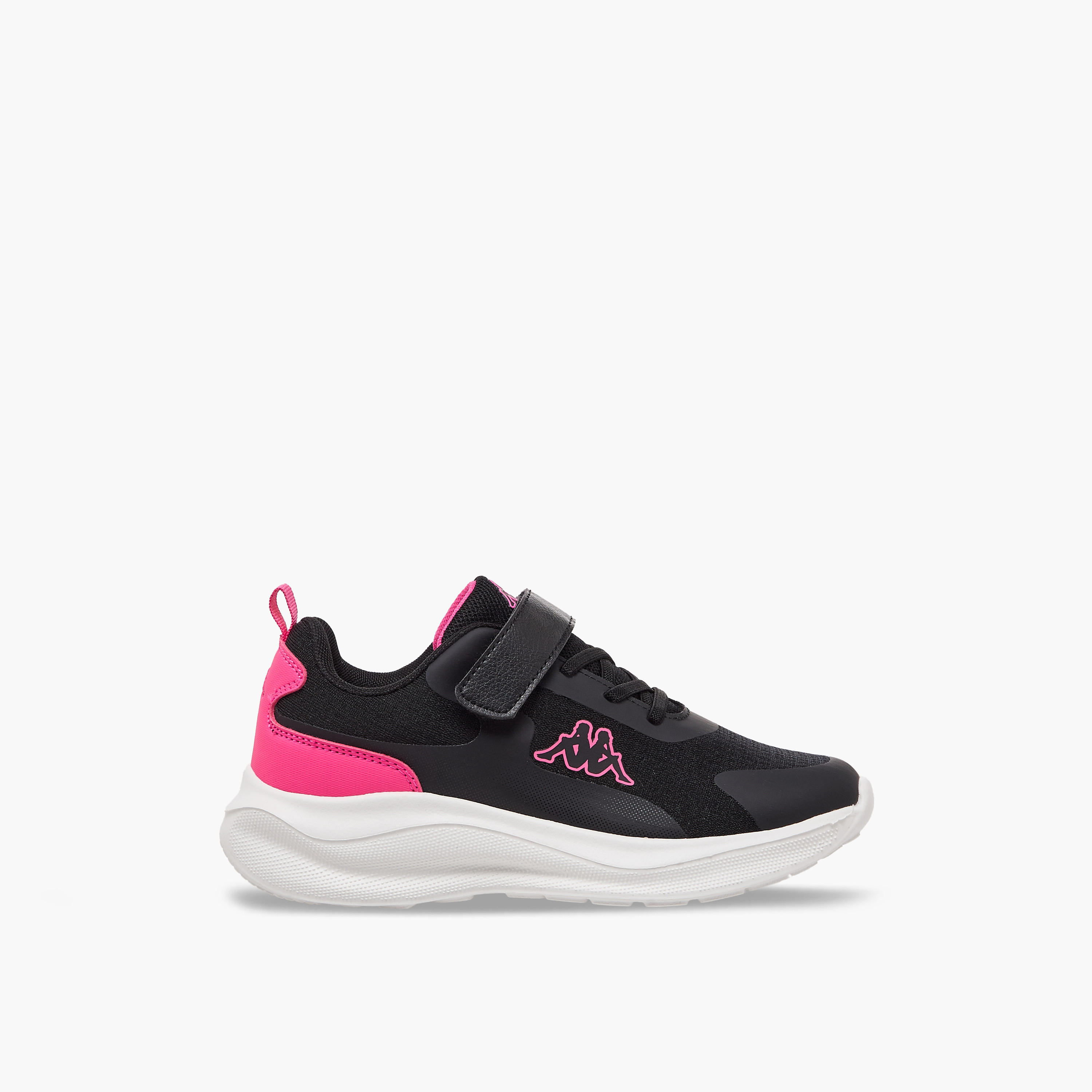 حذاء رياضي بشريط إغلاق لاصق وطبعات شعار للبنات من كابا-sports-girls-shoes-image-3