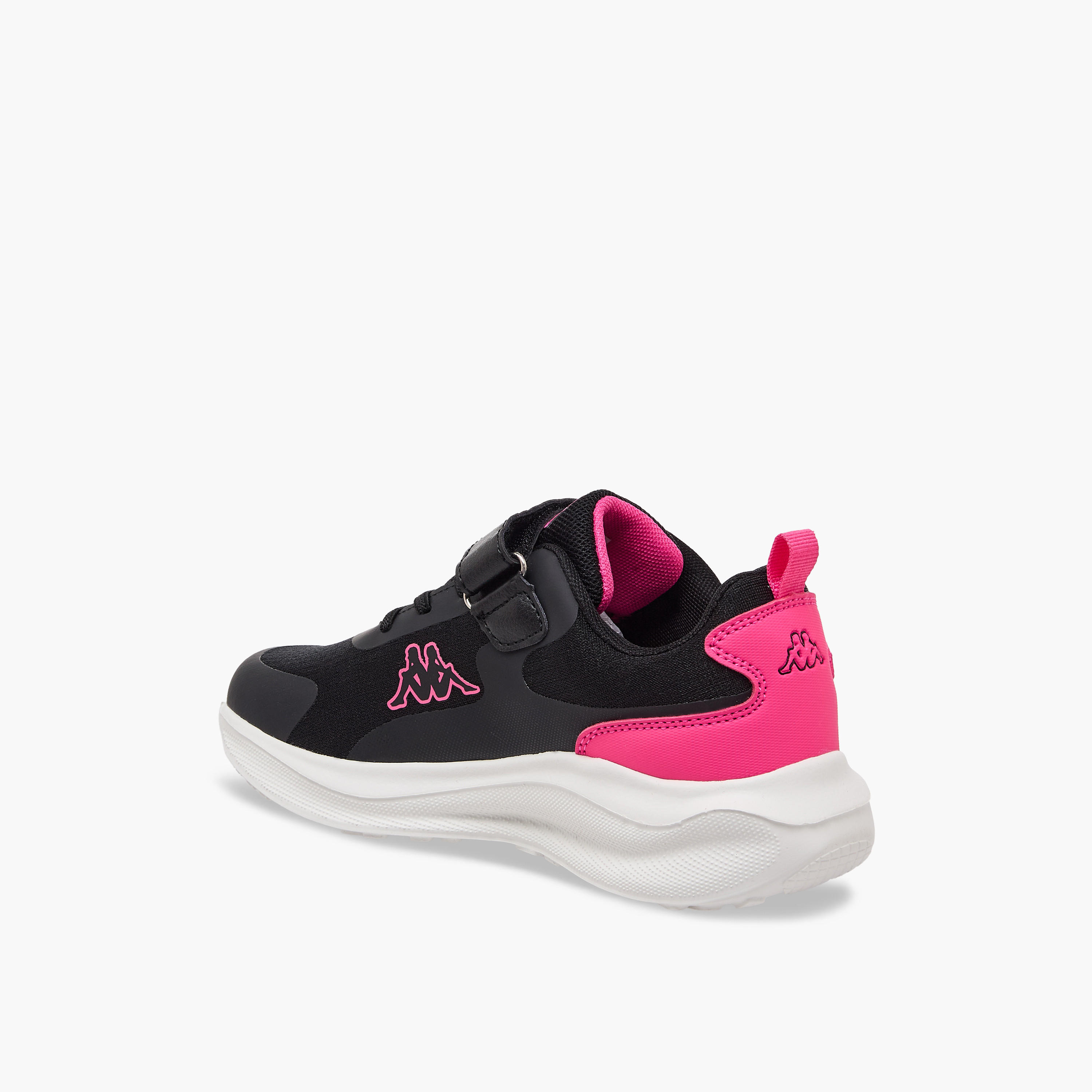 حذاء رياضي بشريط إغلاق لاصق وطبعات شعار للبنات من كابا-sports-girls-shoes-image-5