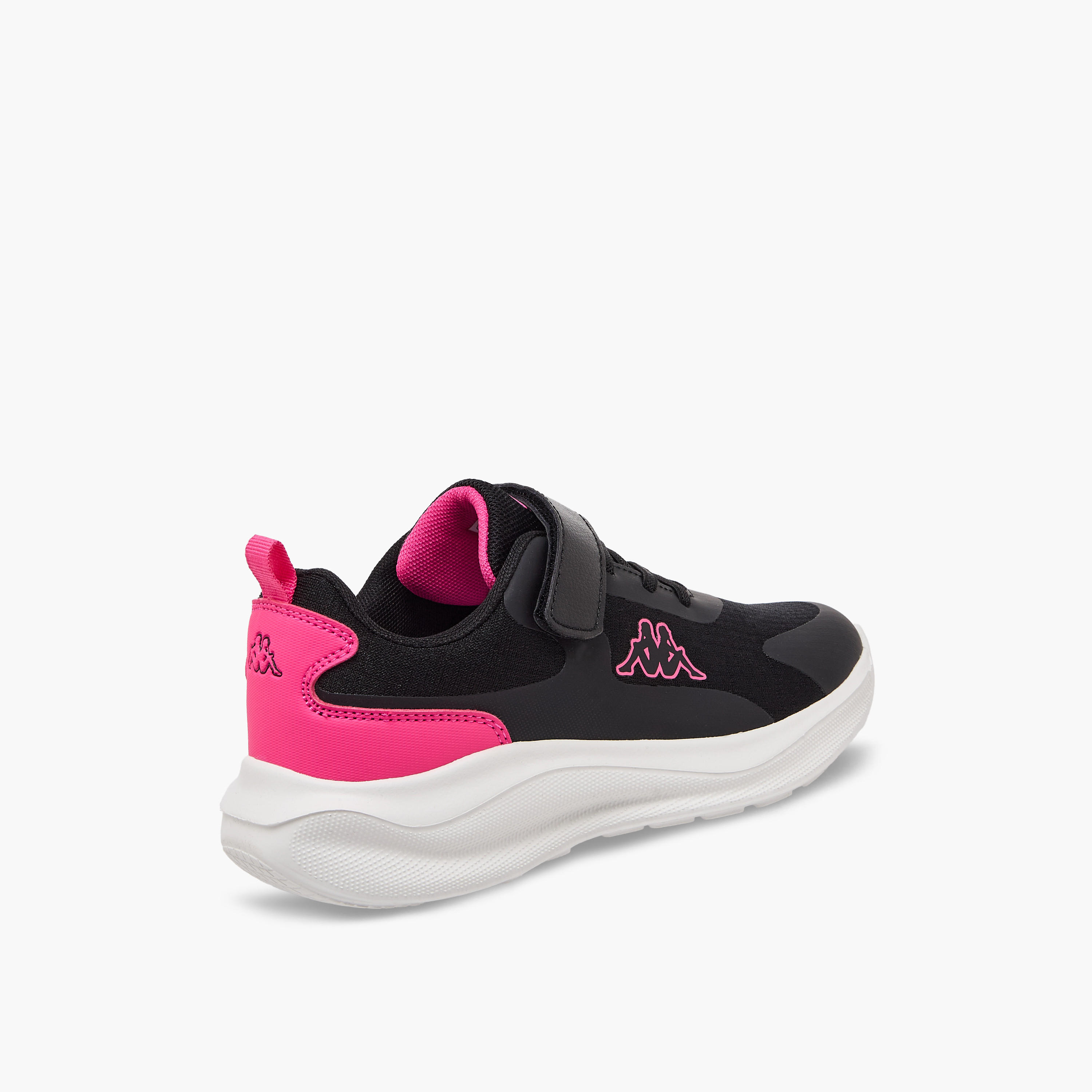 حذاء رياضي بشريط إغلاق لاصق وطبعات شعار للبنات من كابا-sports-girls-shoes-image-6
