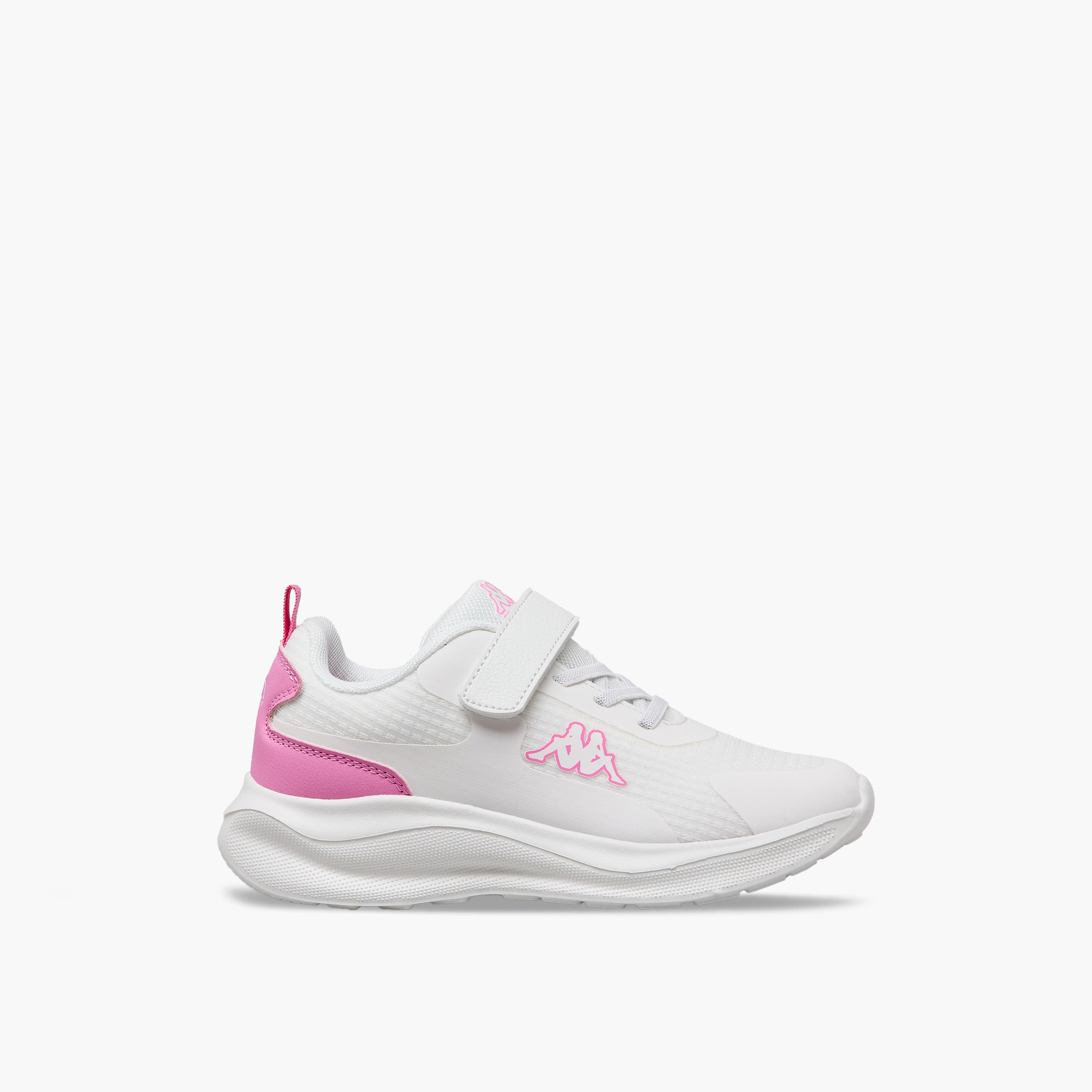 حذاء رياضي بشريط إغلاق لاصق وطبعات شعار للبنات من كابا-sports-girls-shoes-image-3