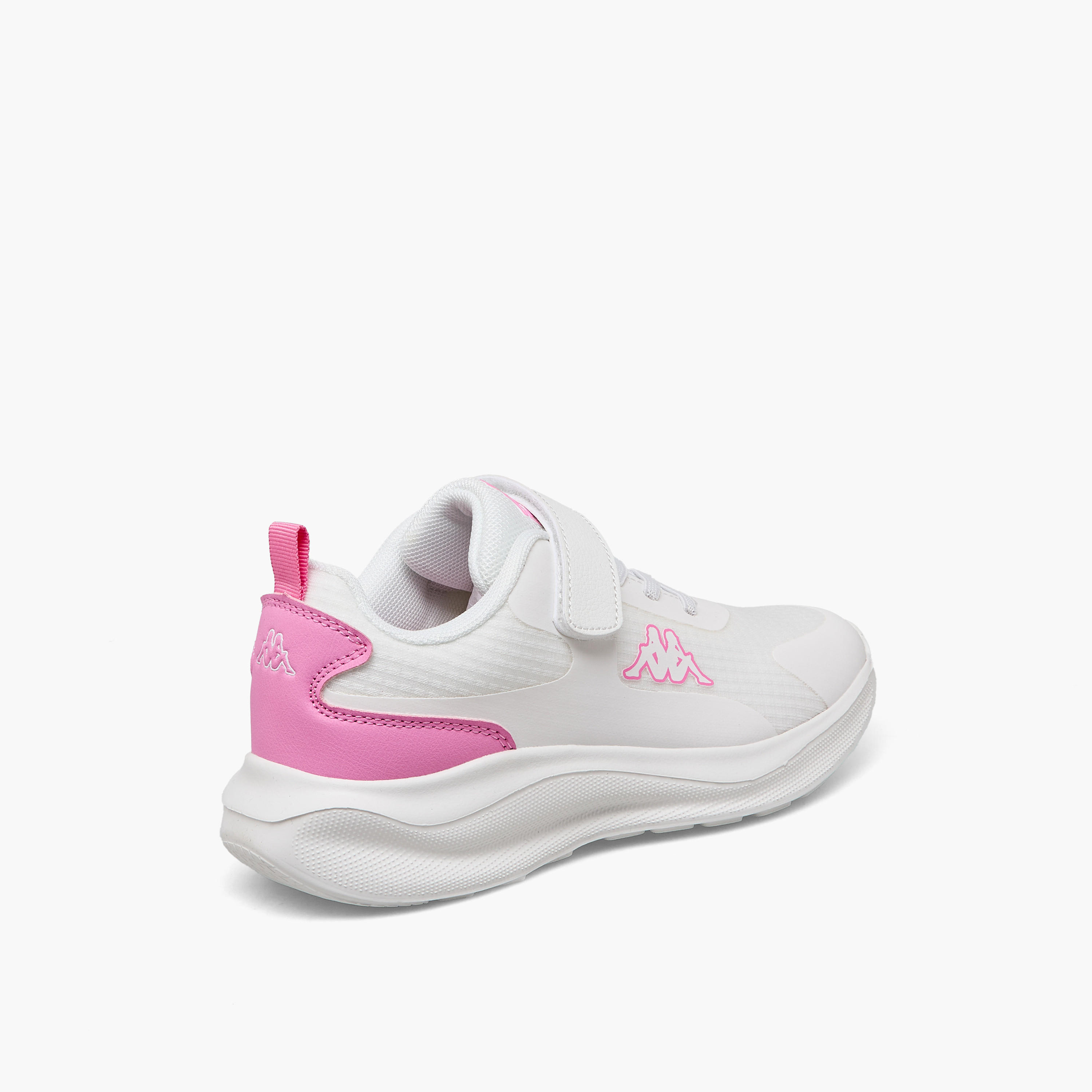 حذاء رياضي بشريط إغلاق لاصق وطبعات شعار للبنات من كابا-sports-girls-shoes-image-6