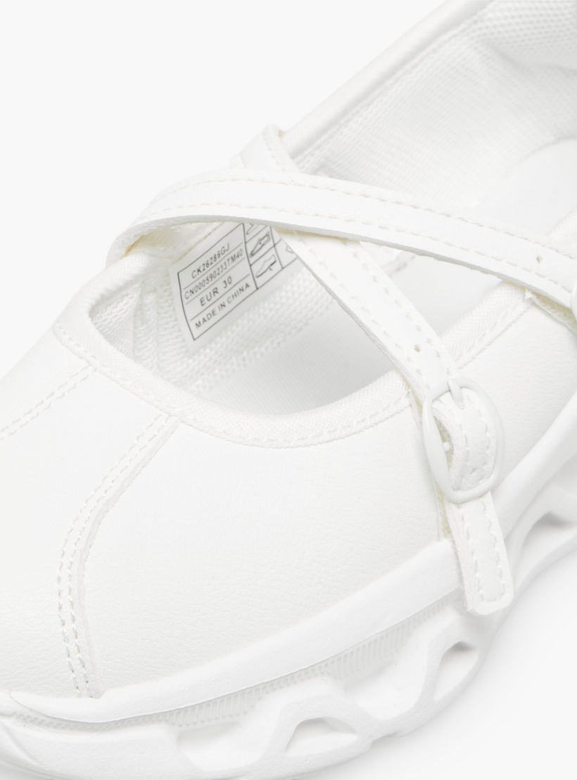 حذاء ماري جين بإبزيم إغلاق للبنات من كابا-girls-shoes-maryjanes-image-7