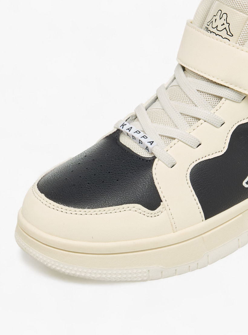 حذاء سنيكرز عالي بشريط إغلاق لاصق وتصميم قوالب ملونة للأولاد من كابا-boys-shoes-sneakers-image-4