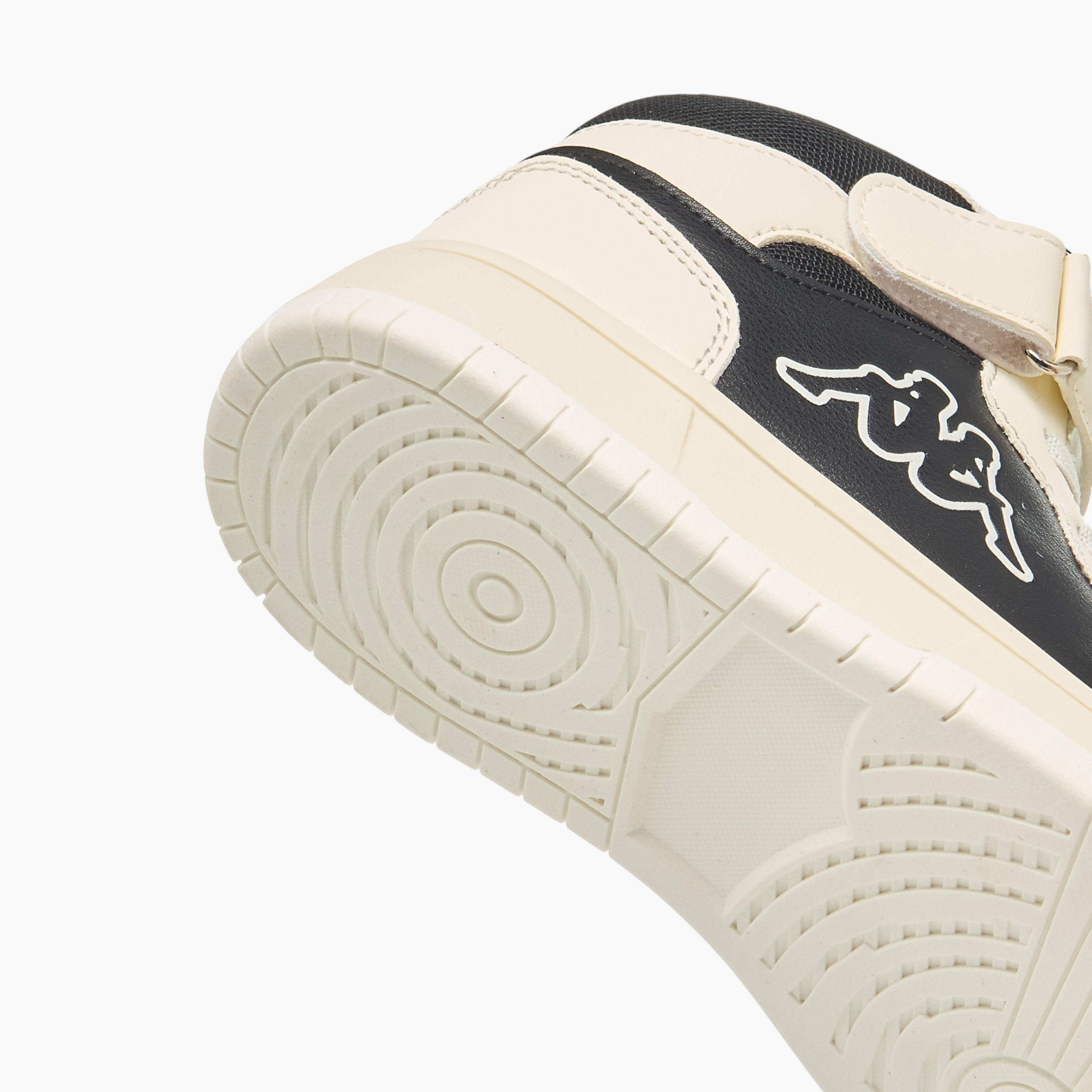 حذاء سنيكرز عالي بشريط إغلاق لاصق وتصميم قوالب ملونة للأولاد من كابا-boys-shoes-sneakers-image-5