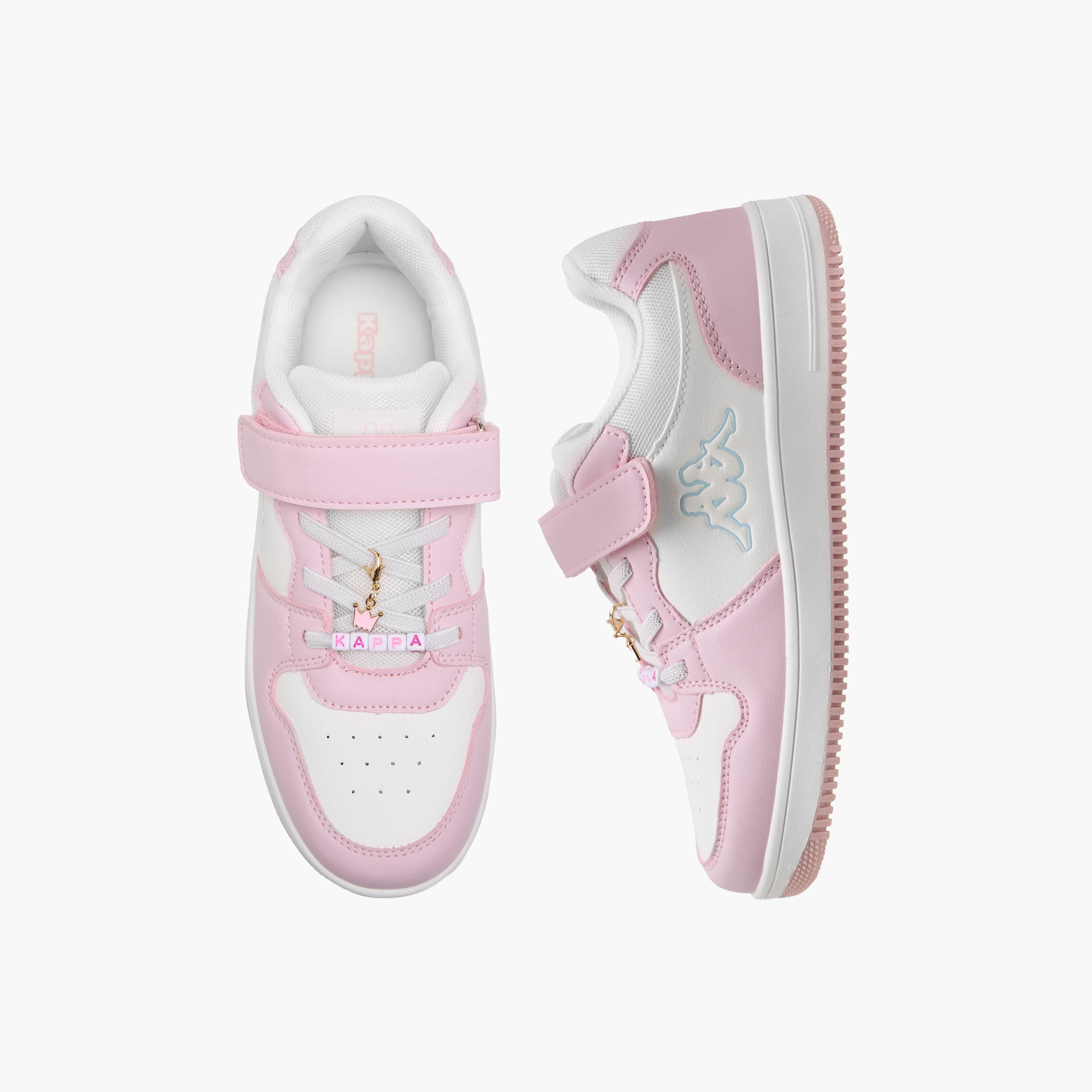 Kappa Girls Hook & Loop Sneakers-girls-shoes-sneakers-image-1