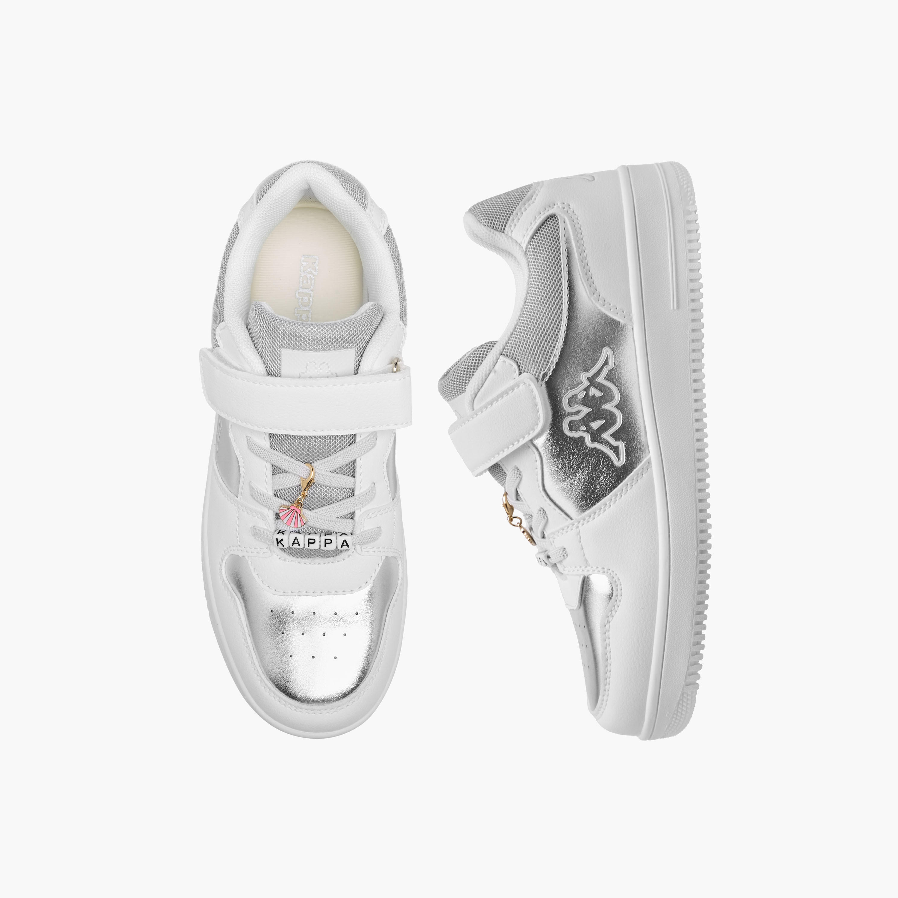 Kappa Girls Hook & Loop Sneakers-girls-shoes-sneakers-image-1