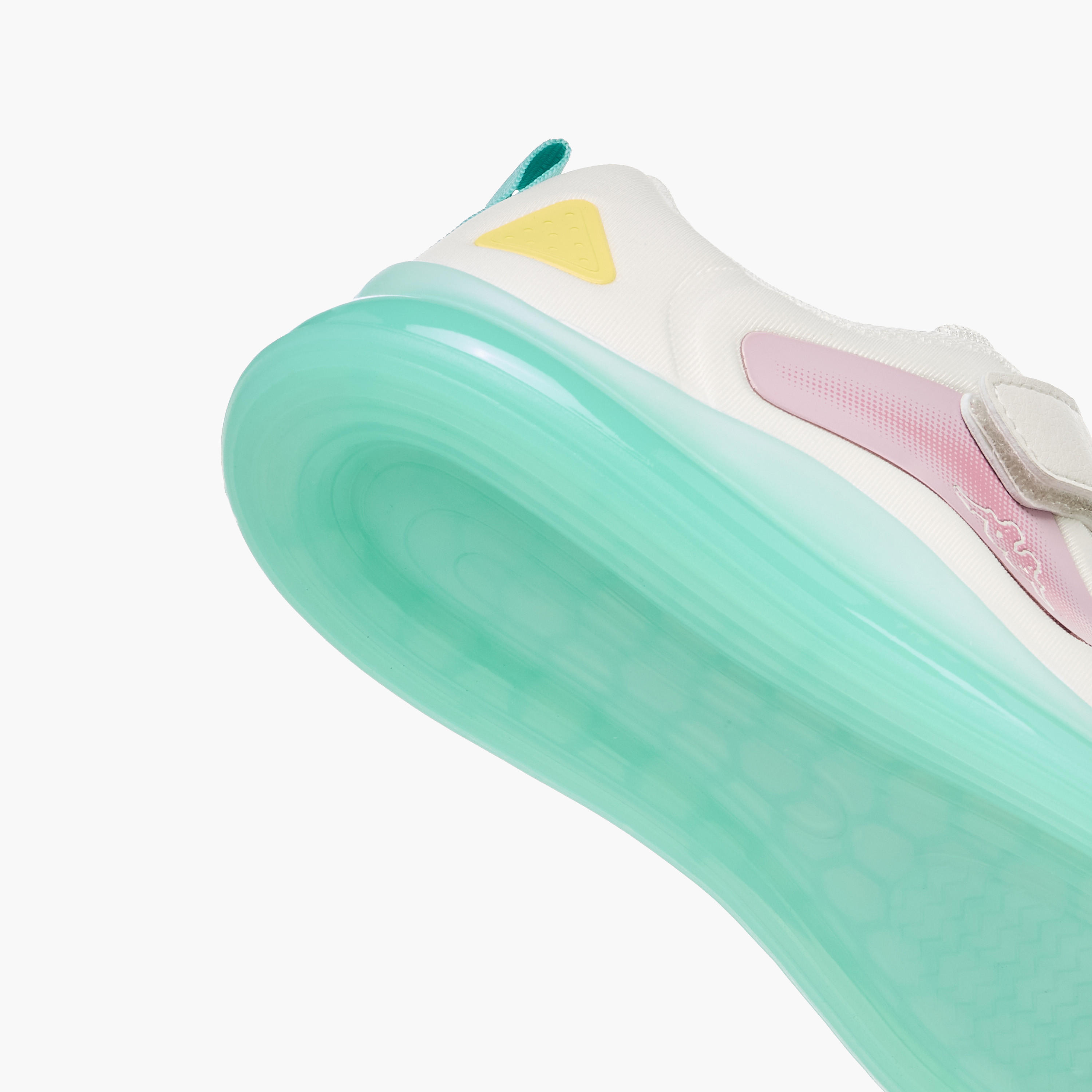 Kappa Girls Colourblock Hook and Loop Sneakers-girls-shoes-sneakers-image-5