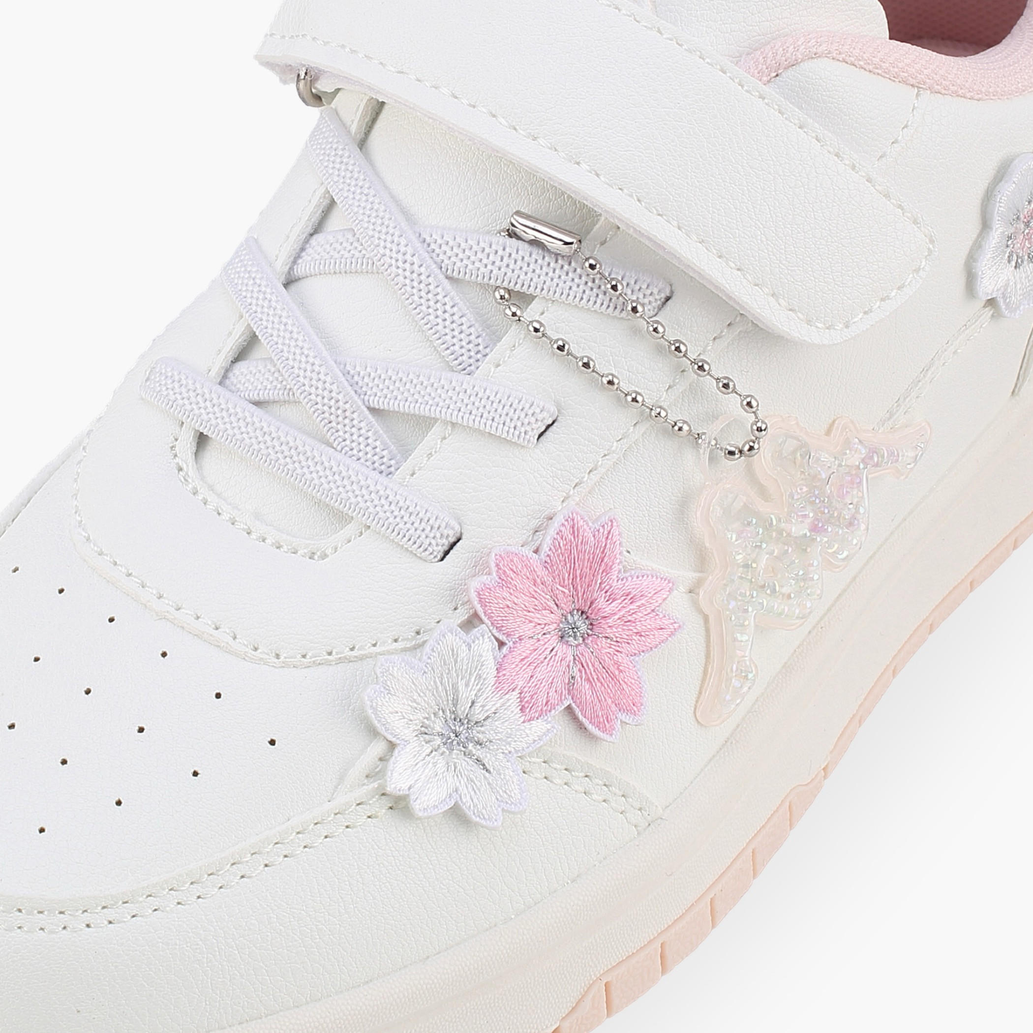 حذاء سنيكرز طول الكاحل بشريط إغلاق للبنات من كابا-girls-shoes-sneakers-image-4