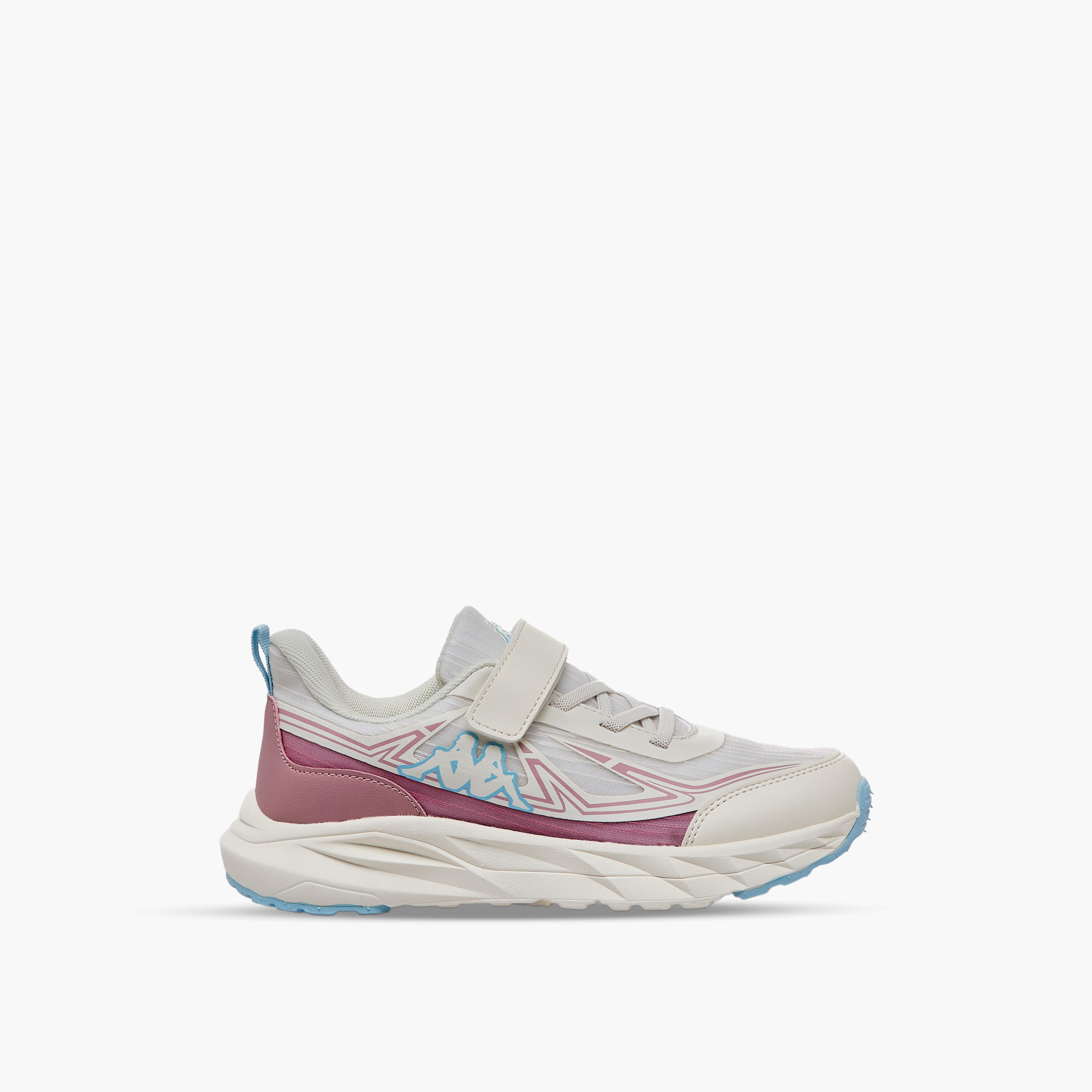 Kappa Girls Hook & Loop Sports Shoes-girls-shoes-sneakers-image-3