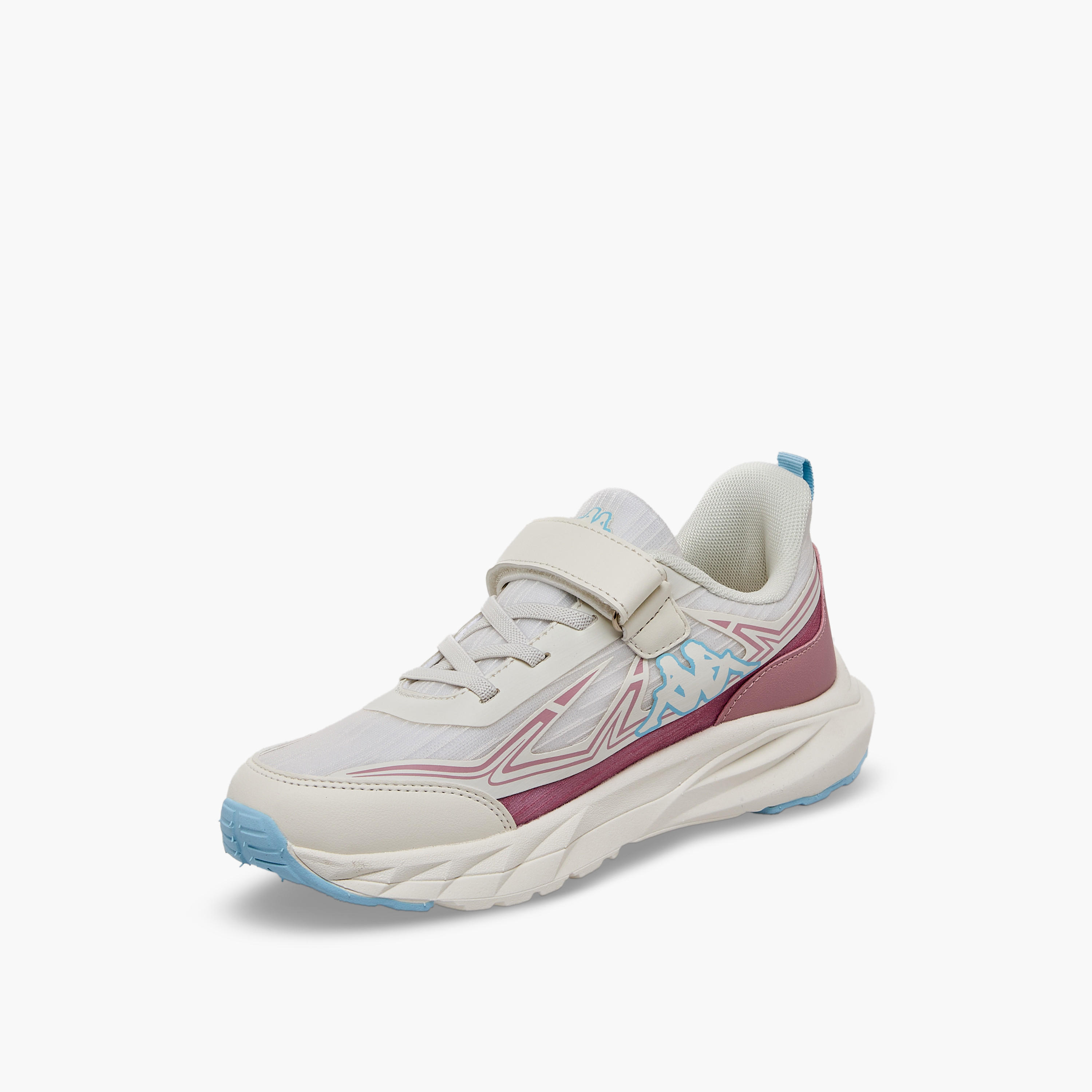 Kappa Girls Hook & Loop Sports Shoes-girls-shoes-sneakers-image-4