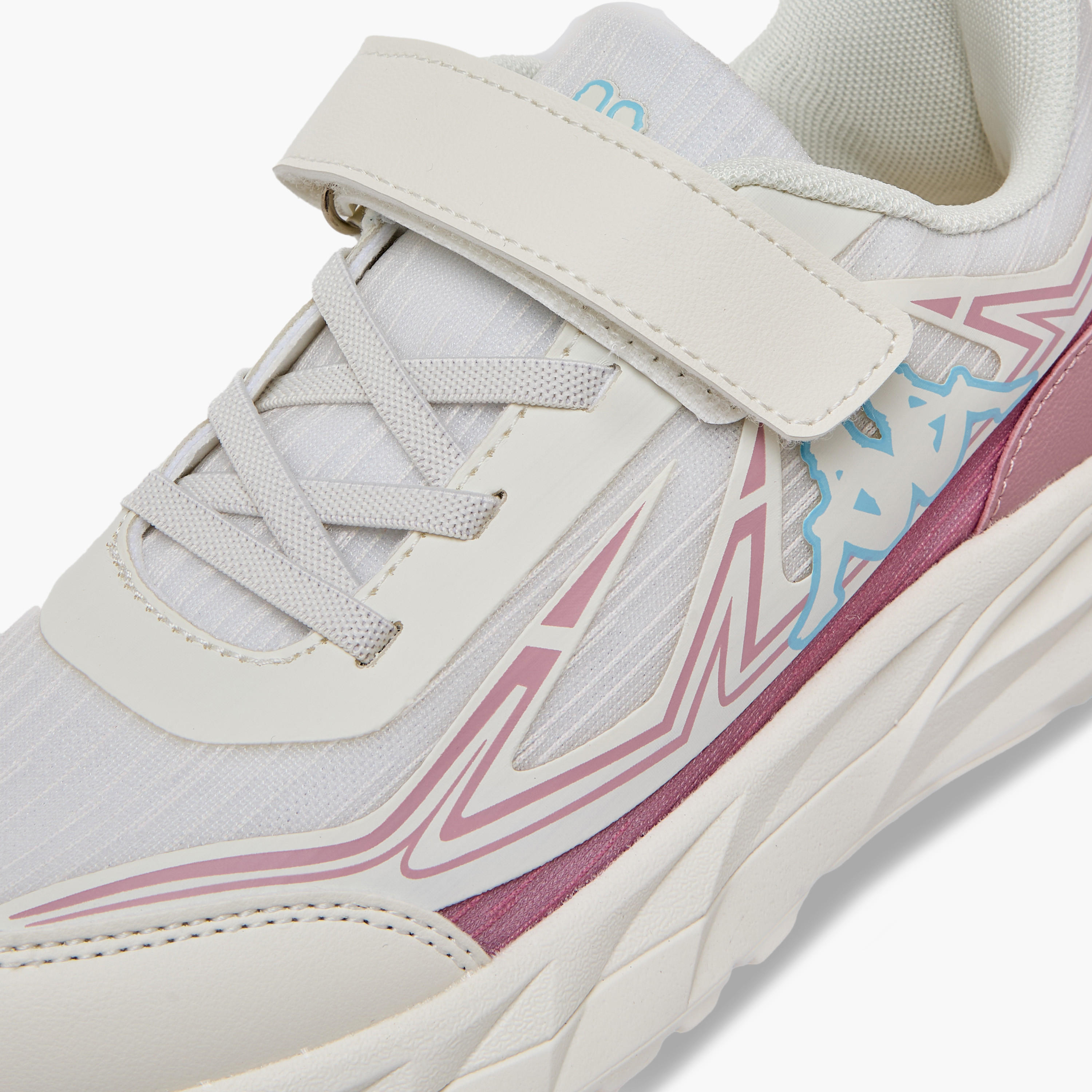 Kappa Girls Hook & Loop Sports Shoes-girls-shoes-sneakers-image-7
