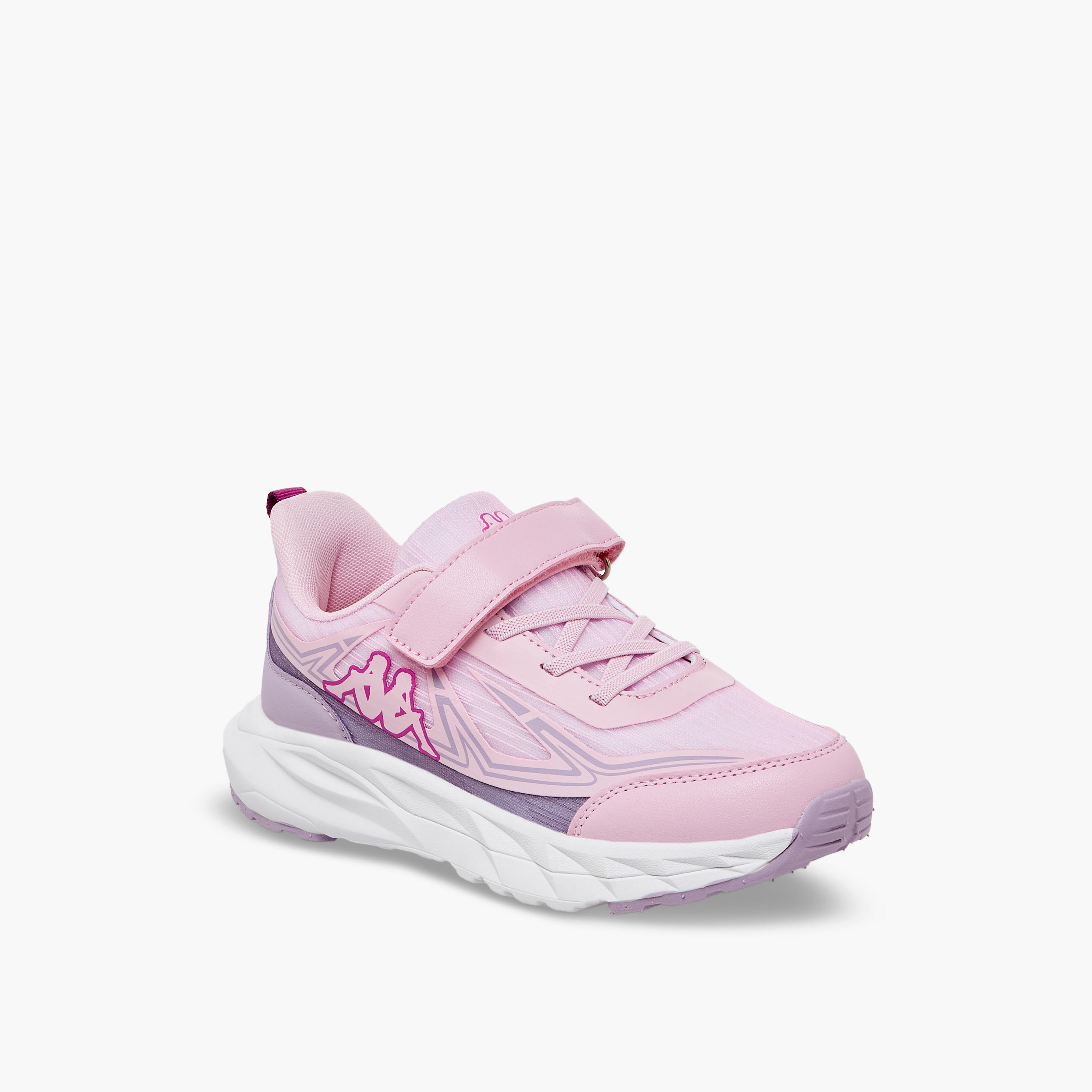 Kappa Girls Hook & Loop Sports Shoes-girls-shoes-sneakers-image-2