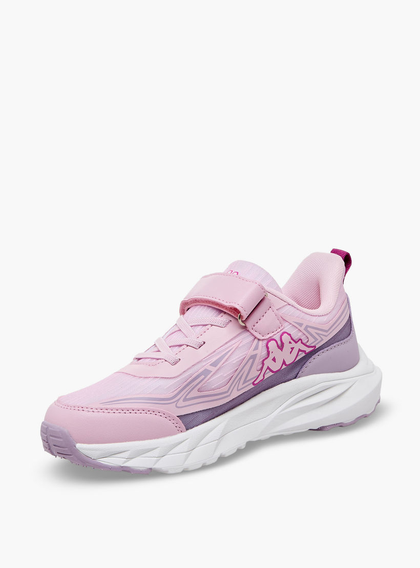 Kappa Girls Hook & Loop Sports Shoes-girls-shoes-sneakers-image-4