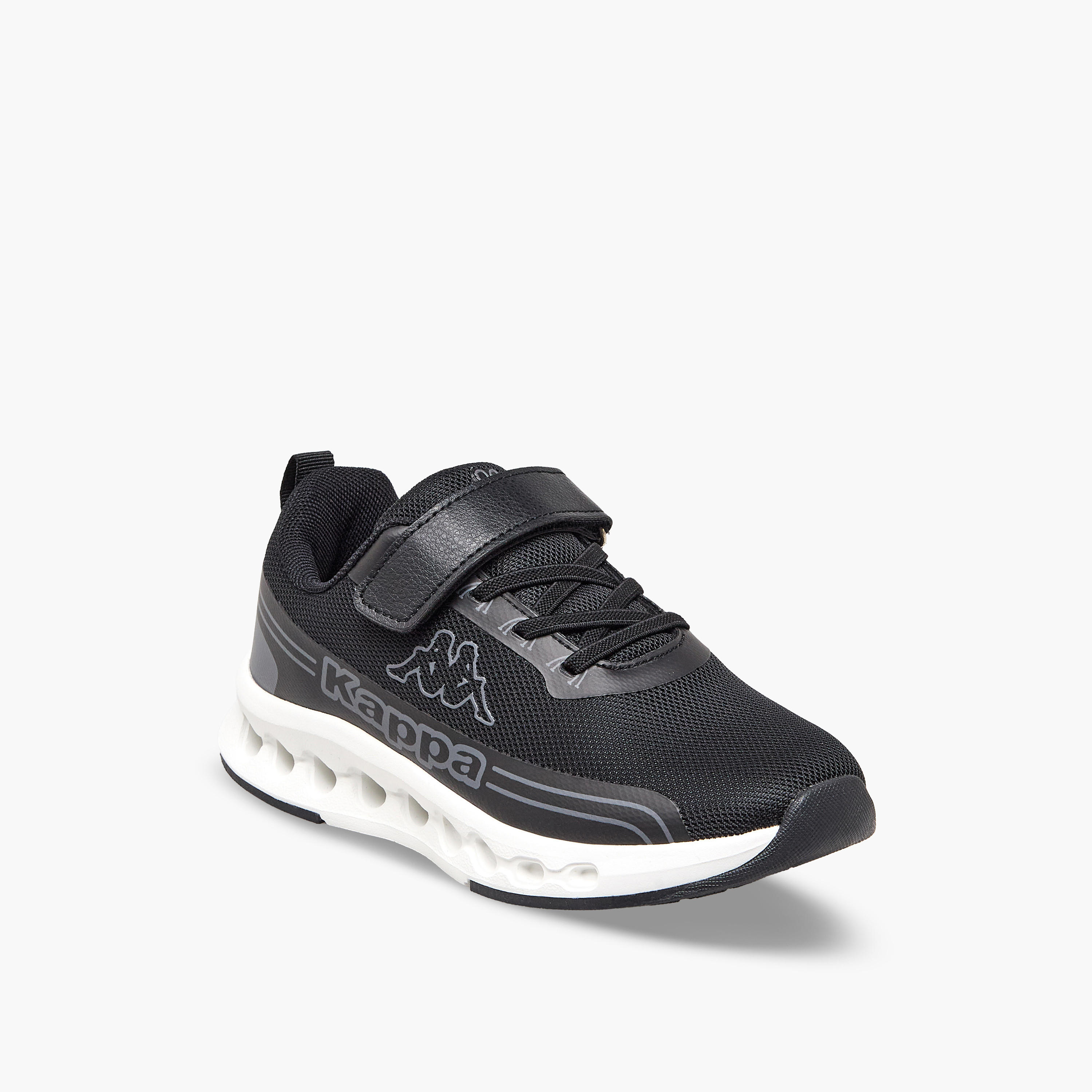 Kappa Girls Kloude Hook & Loop Sports Shoes-sports-girls-shoes-image-2