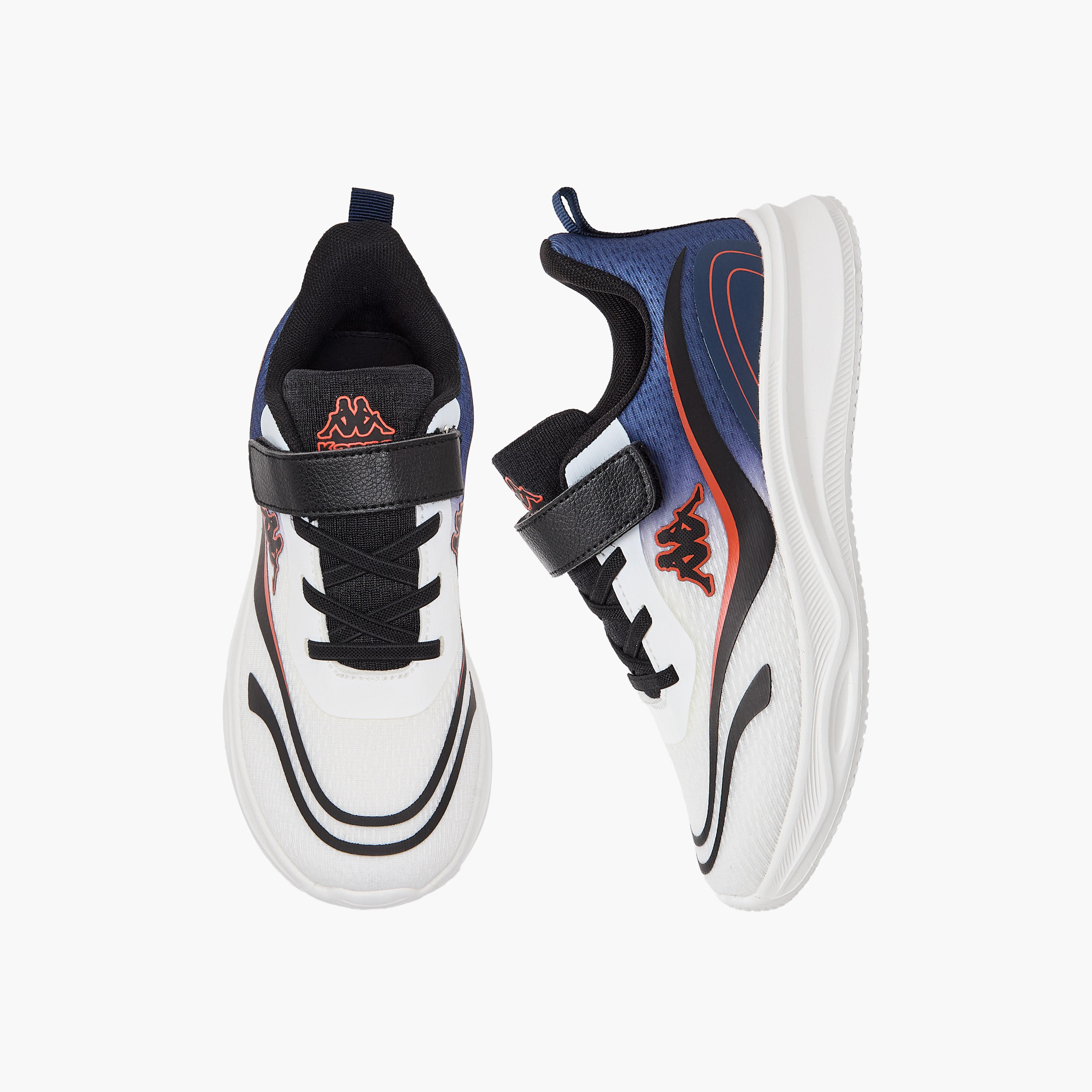 Kappa Boys Hook & Loop Sports Shoes-sports-boys-shoes-image-1