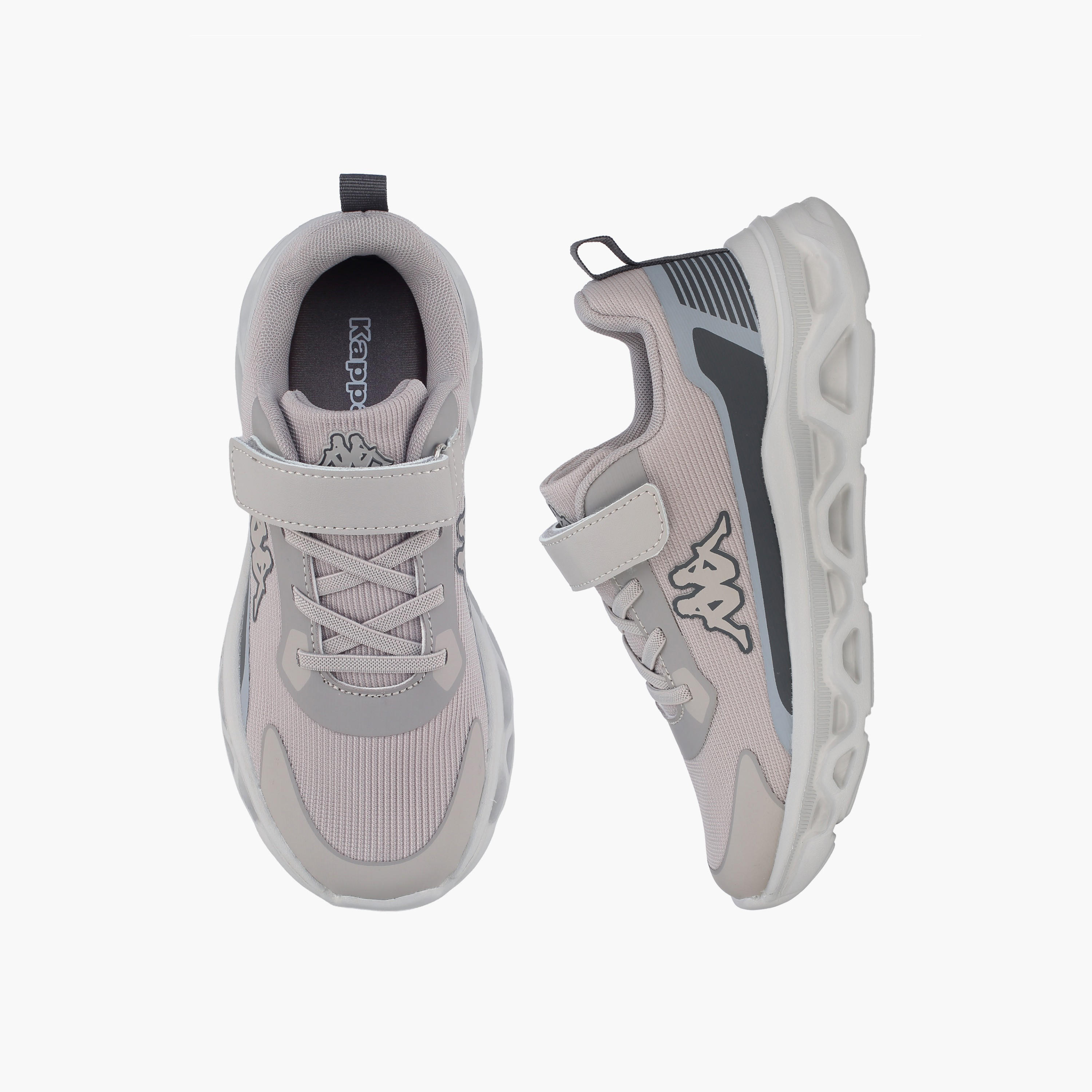 Kappa Boys Hook & Loop Sports Shoes-boys-shoes-sneakers-image-1