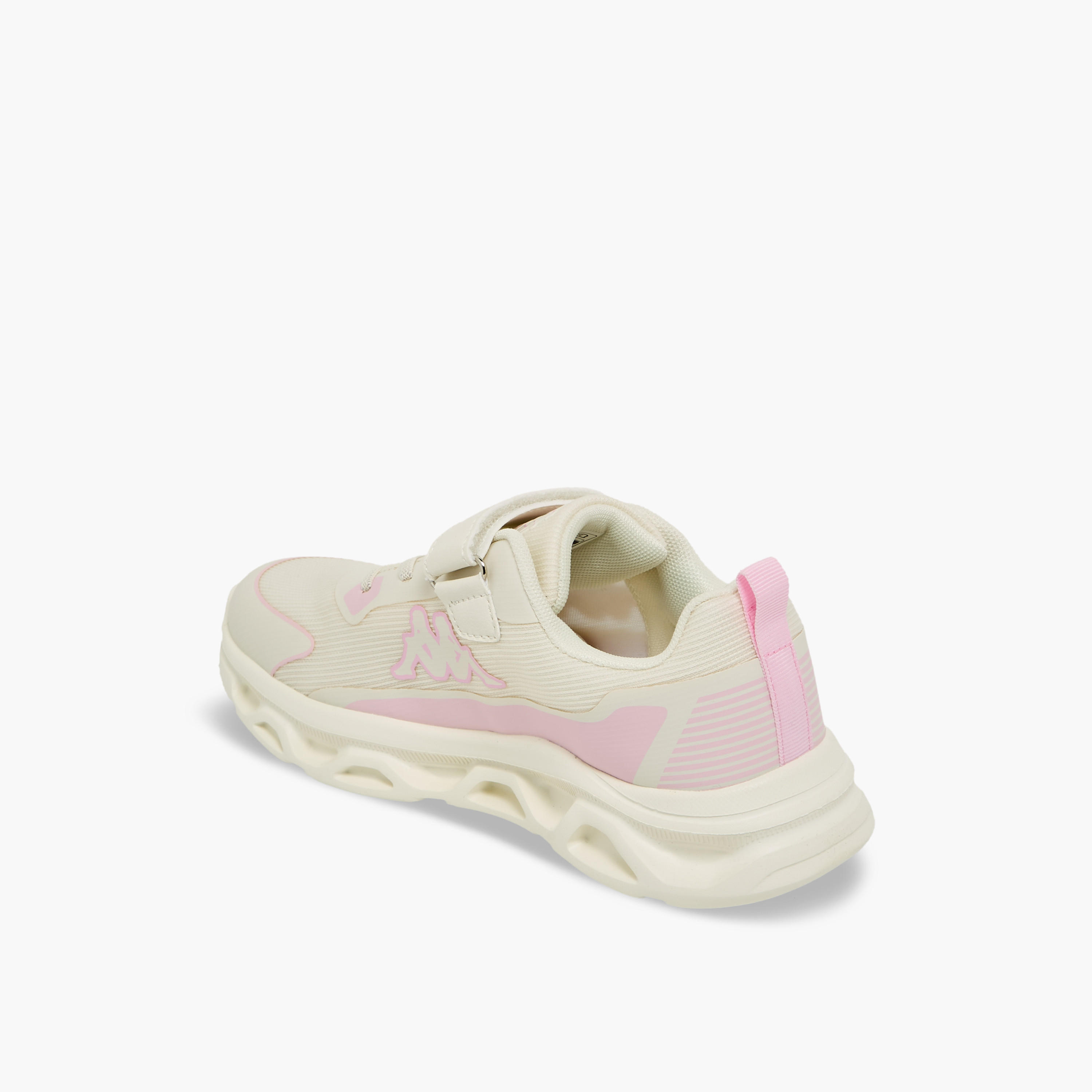 Kappa Girls Panelled Hook & Loop Sports Shoes-girls-shoes-sneakers-image-5