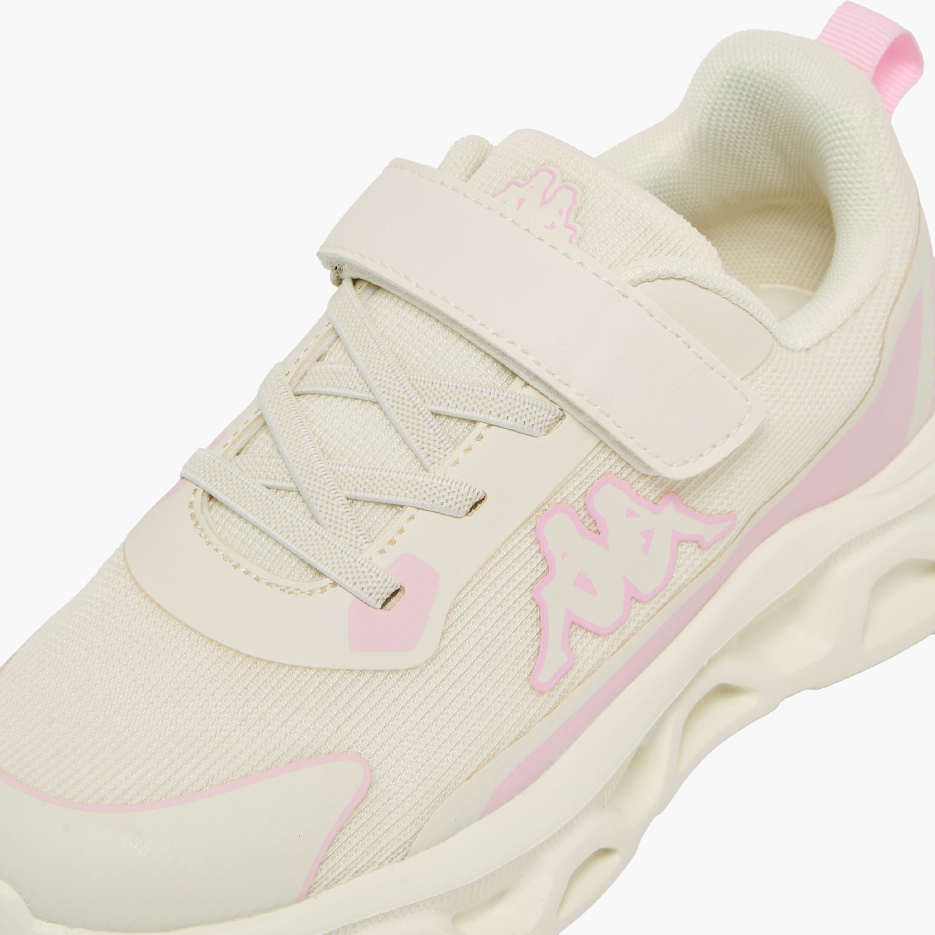 Kappa Girls Panelled Hook & Loop Sports Shoes-girls-shoes-sneakers-image-7