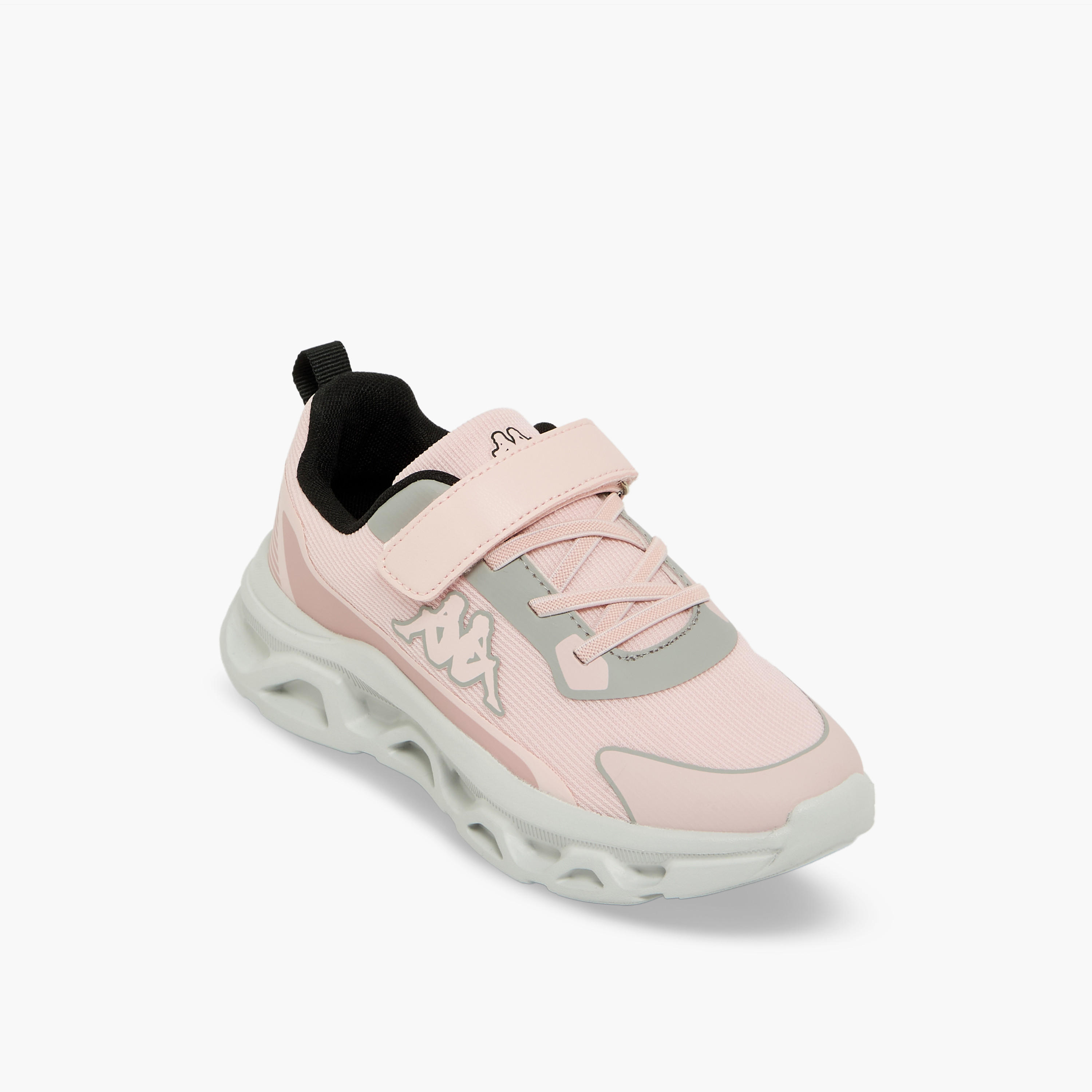 حذاء رياضي مخطط بشريط إغلاق لاصق للبنات من كابا-girls-shoes-sneakers-image-2
