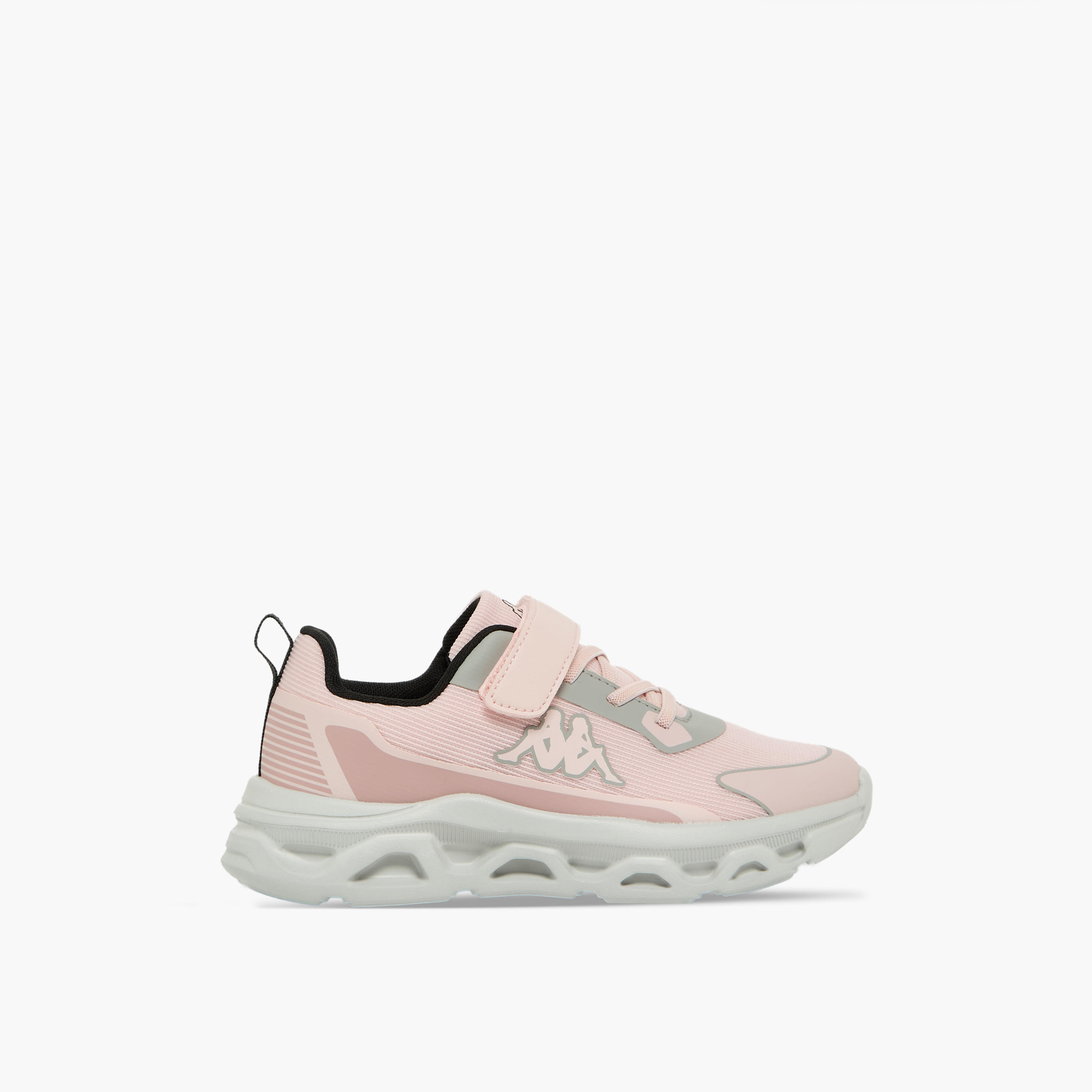 حذاء رياضي مخطط بشريط إغلاق لاصق للبنات من كابا-girls-shoes-sneakers-image-3