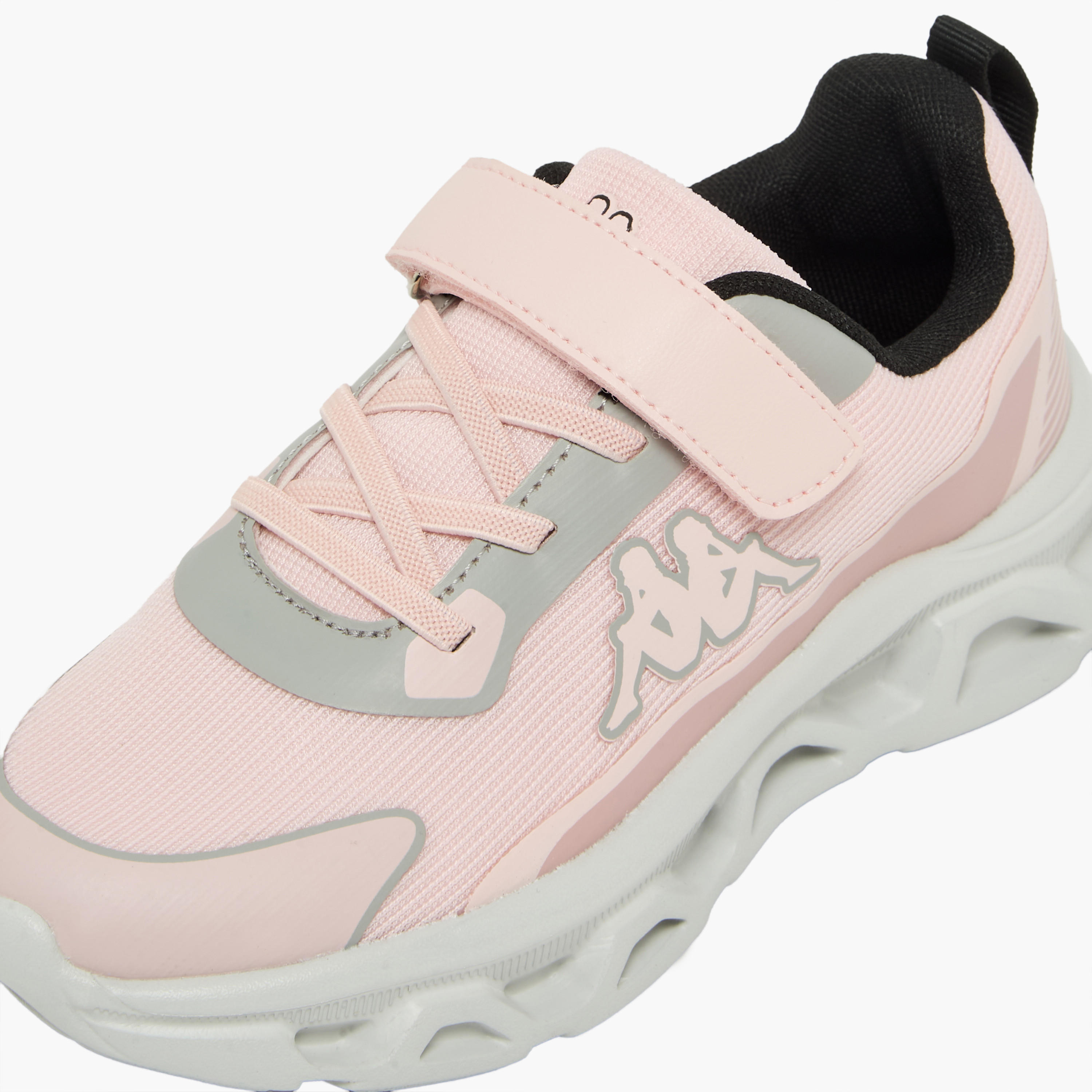 حذاء رياضي مخطط بشريط إغلاق لاصق للبنات من كابا-girls-shoes-sneakers-image-7