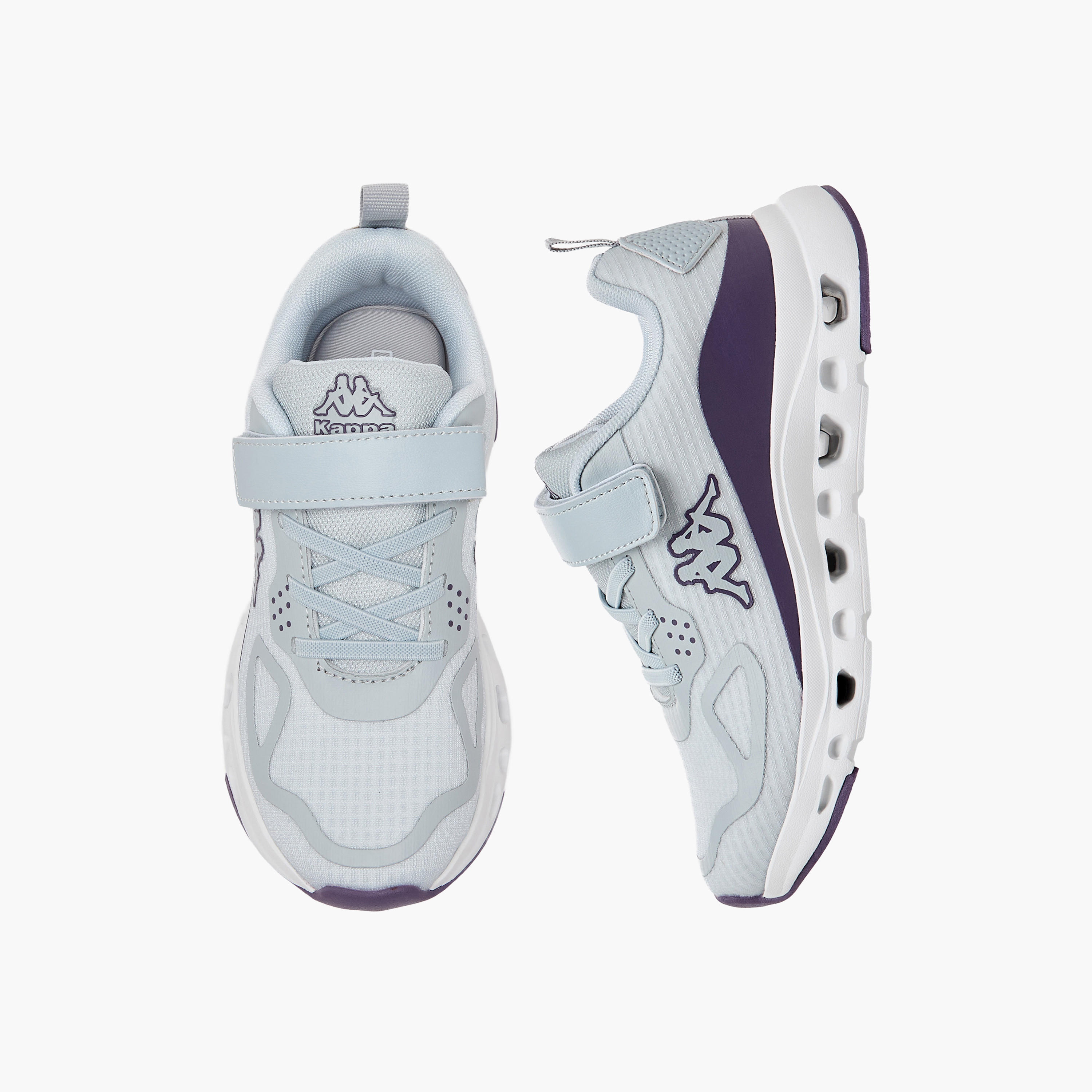 Kappa Girls KLOUDE Hook & Loop Sports Shoes-girls-shoes-sports-image-1