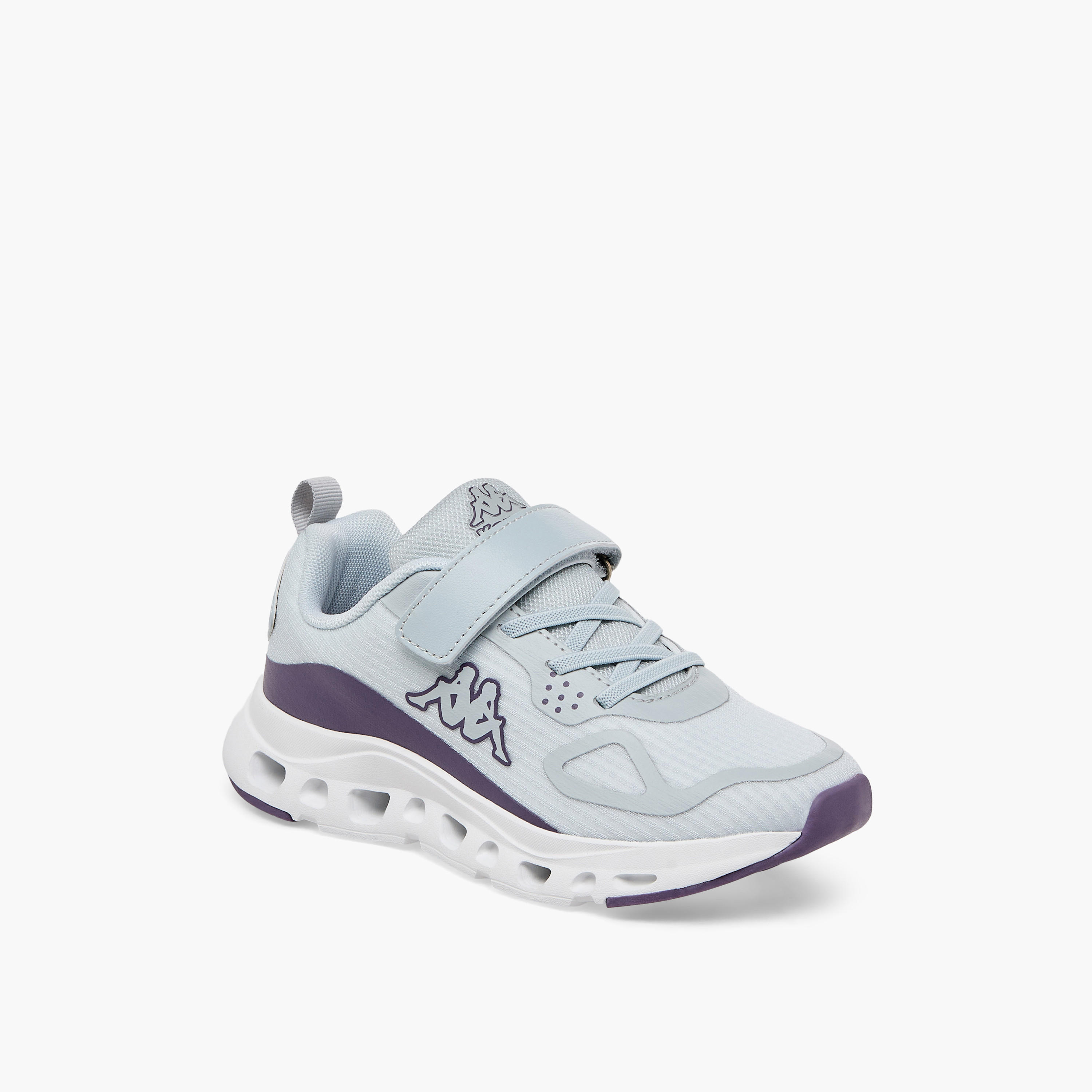 Kappa Girls KLOUDE Hook & Loop Sports Shoes-girls-shoes-sports-image-2