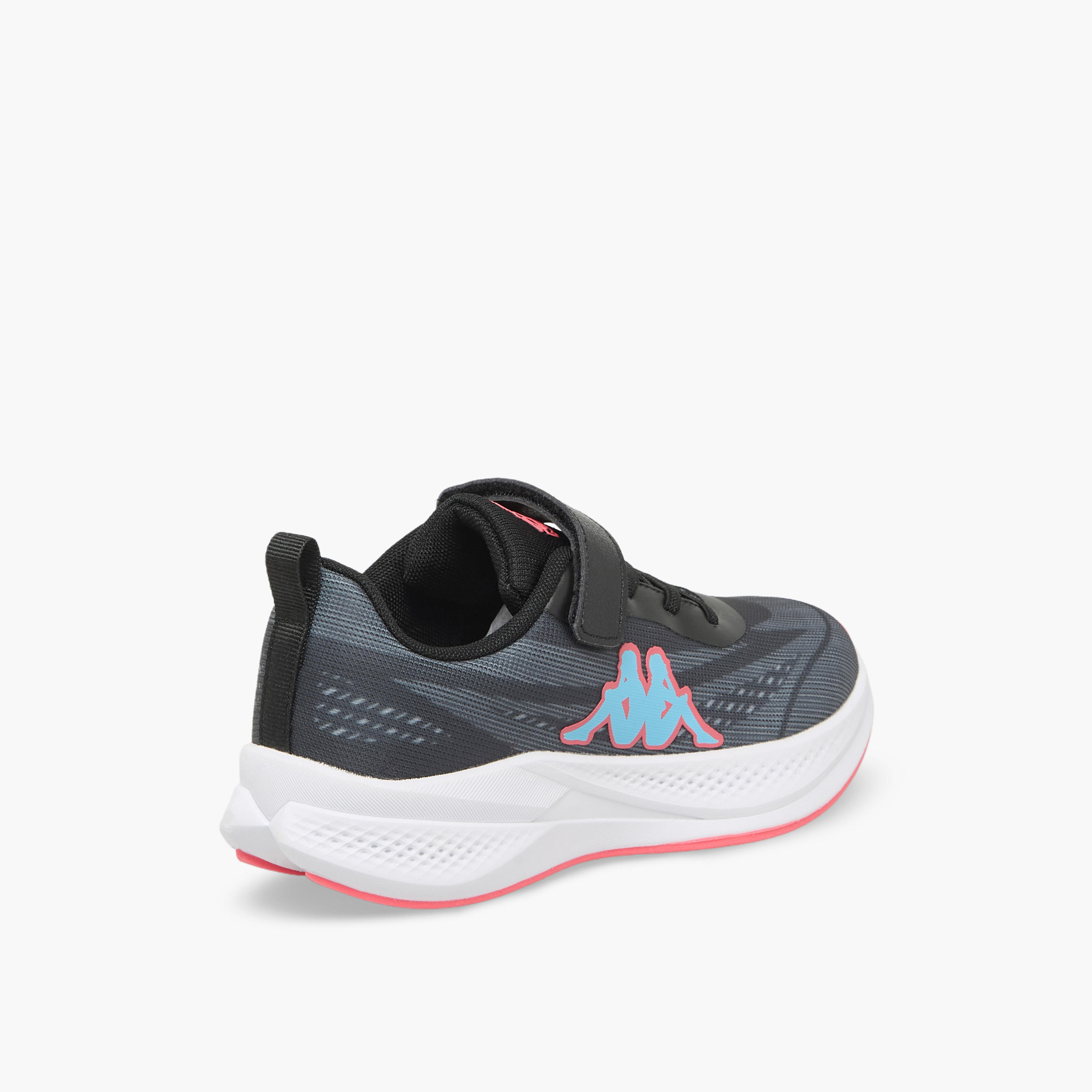Kappa Girls Logo Print Hook & Loop Sports Shoes-girls-shoes-sneakers-image-6