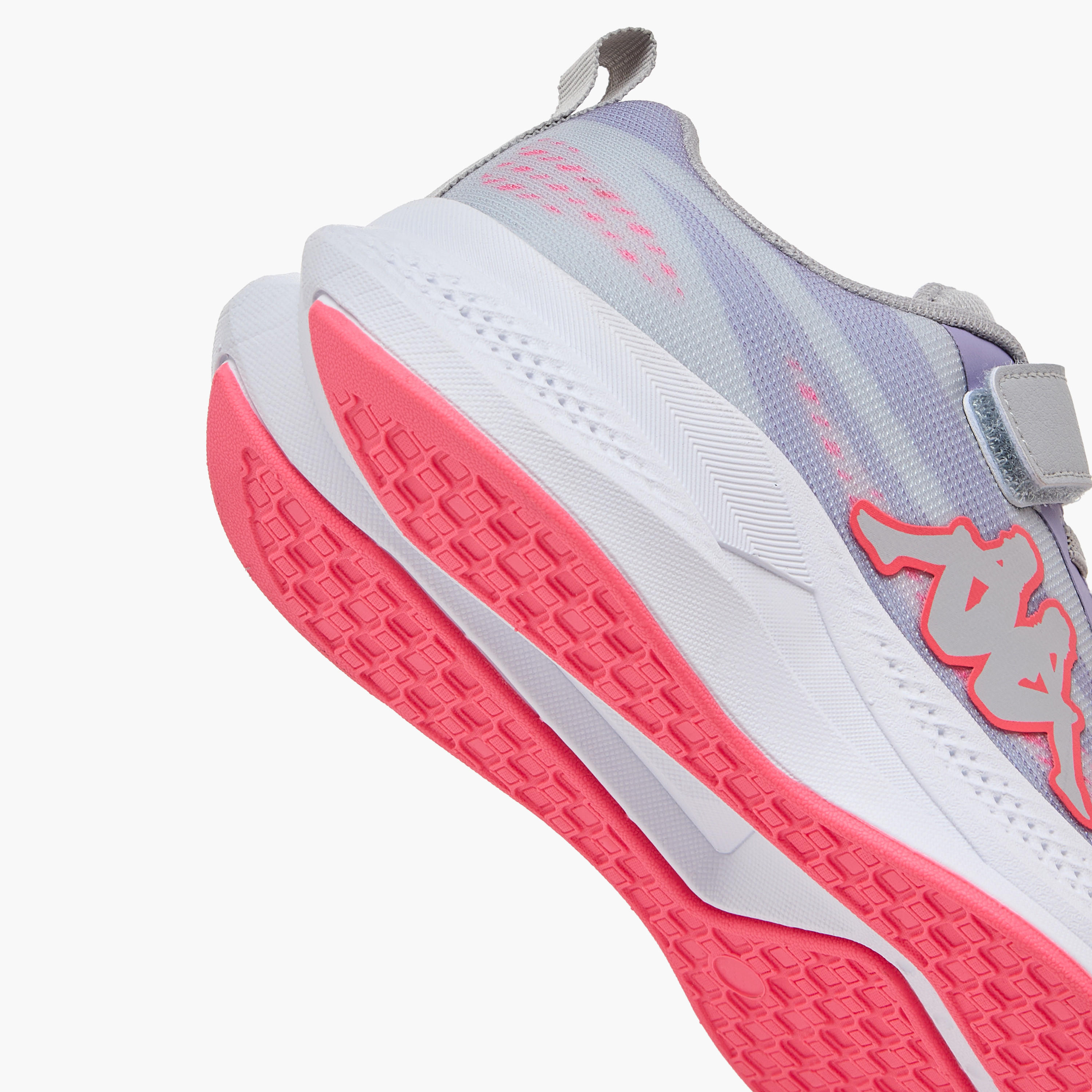 Kappa Girls Logo Print Hook & Loop Sports Shoes-girls-shoes-sneakers-image-8